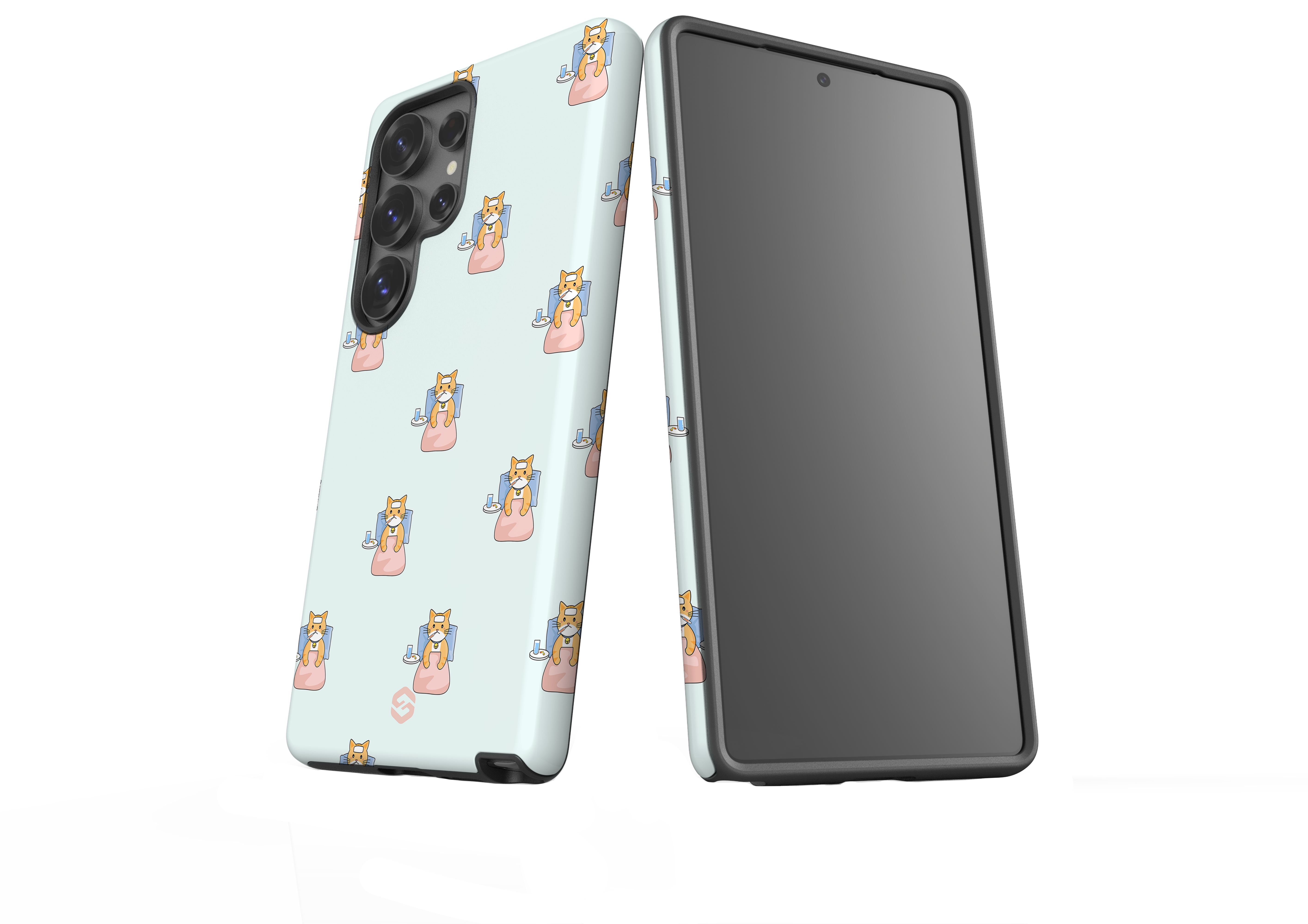 Cozy Cat Case - Samsung Galaxy S25 Series