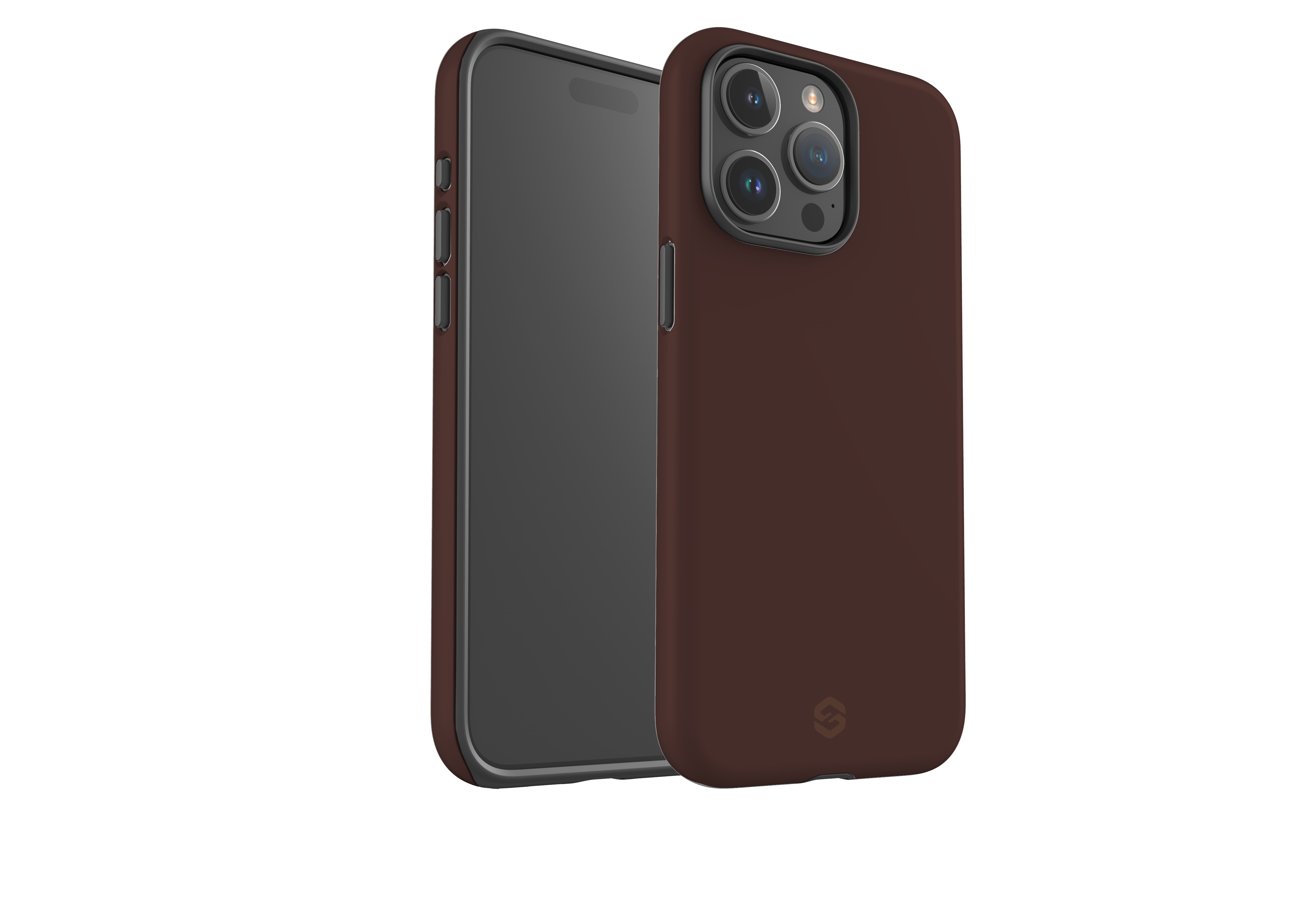 Basic Brown MagTough Case - iPhone 15 Series
