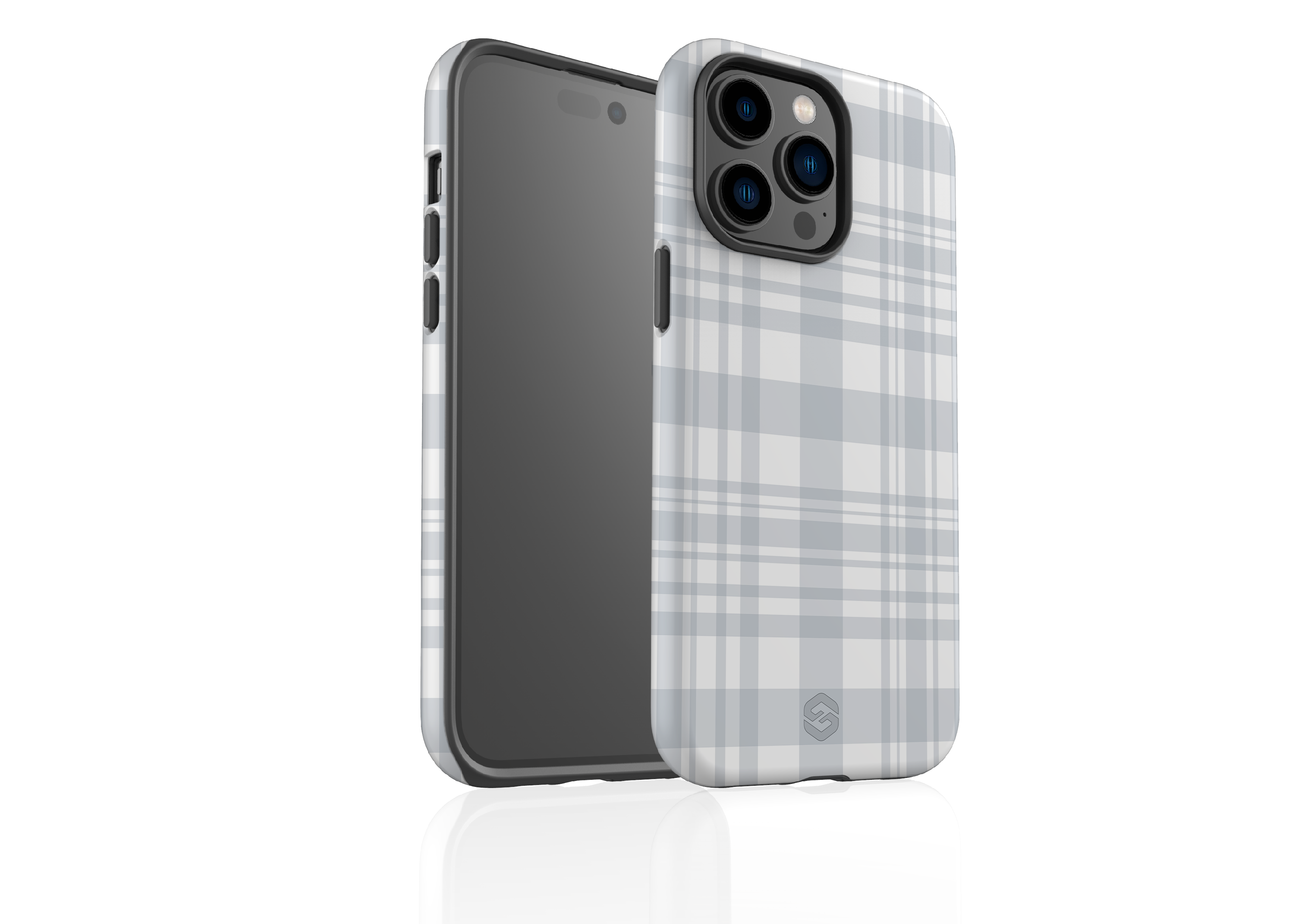 Slate Check Case - iPhone 14 Series