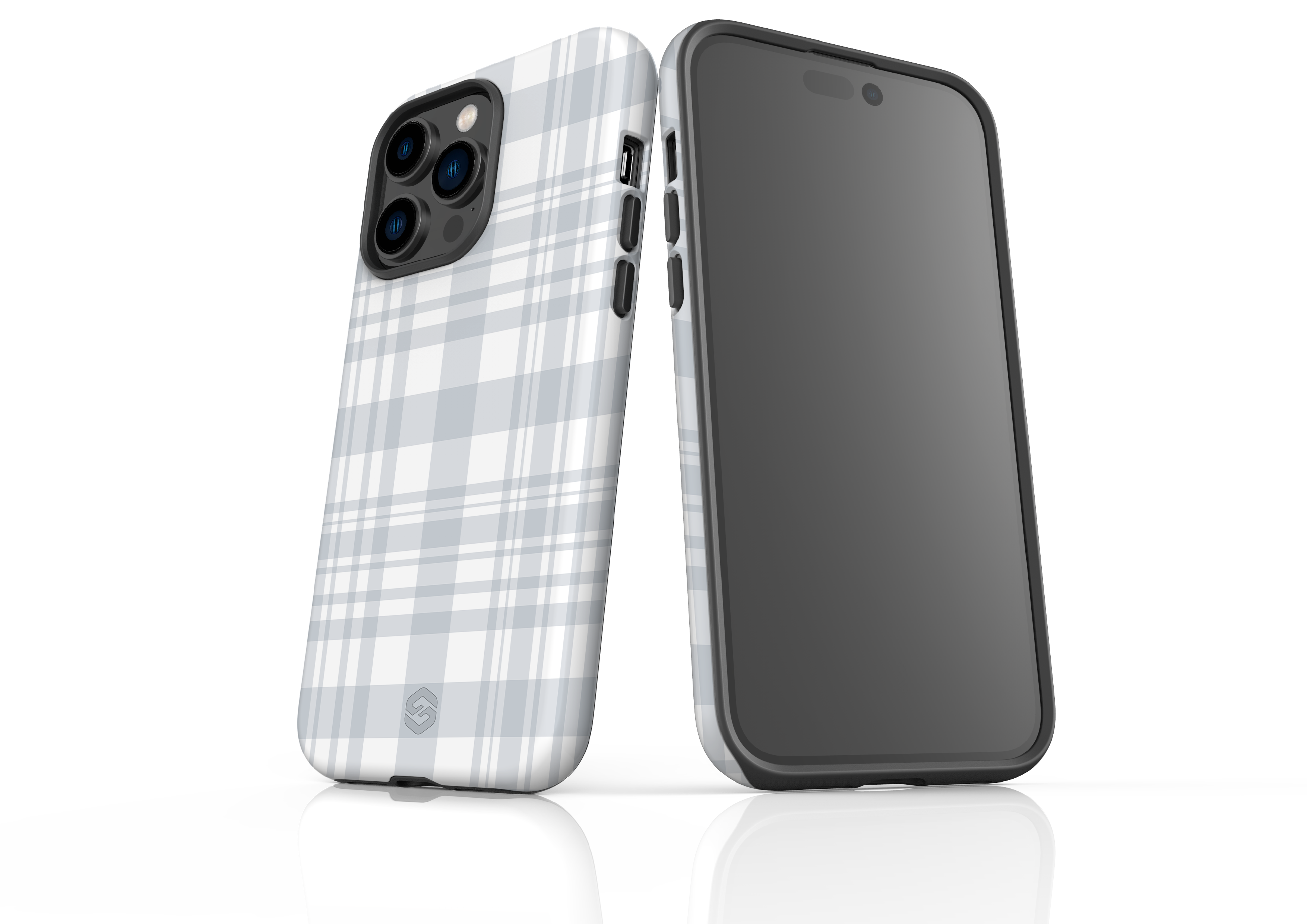 Slate Check Case - iPhone 14 Series