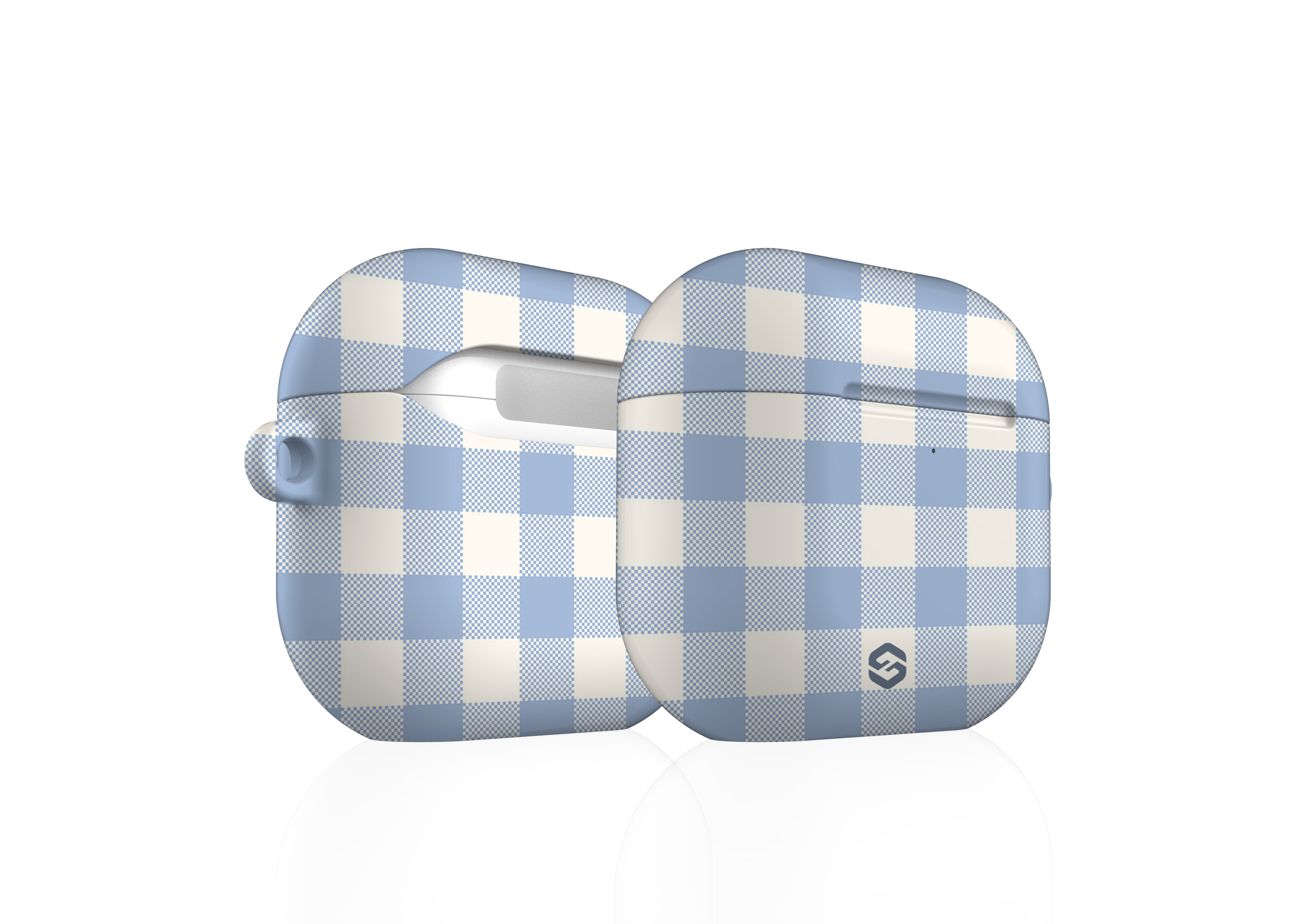 Azure Check Airpods 4 Case