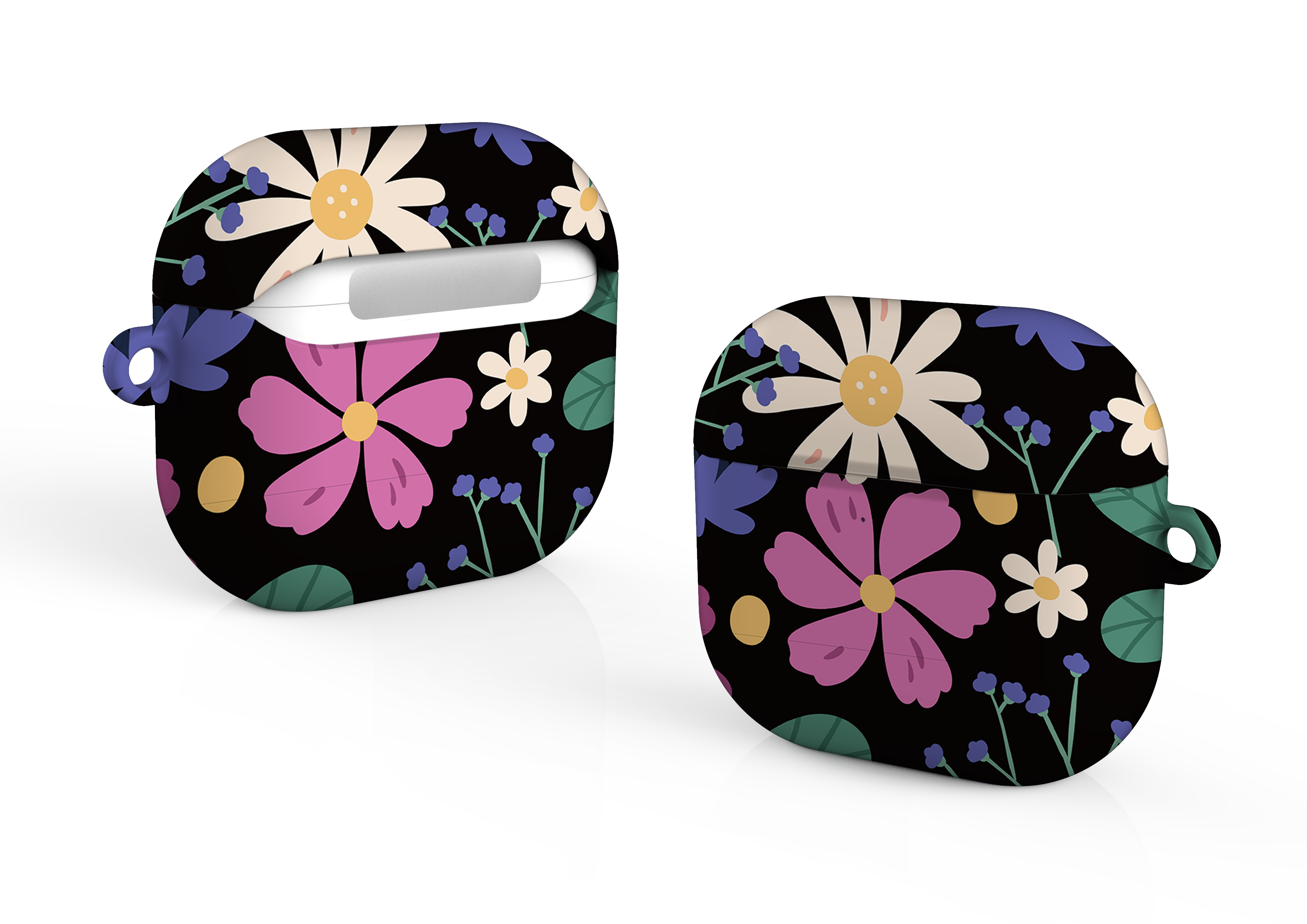 Midnight Bloom Airpods 4 Case