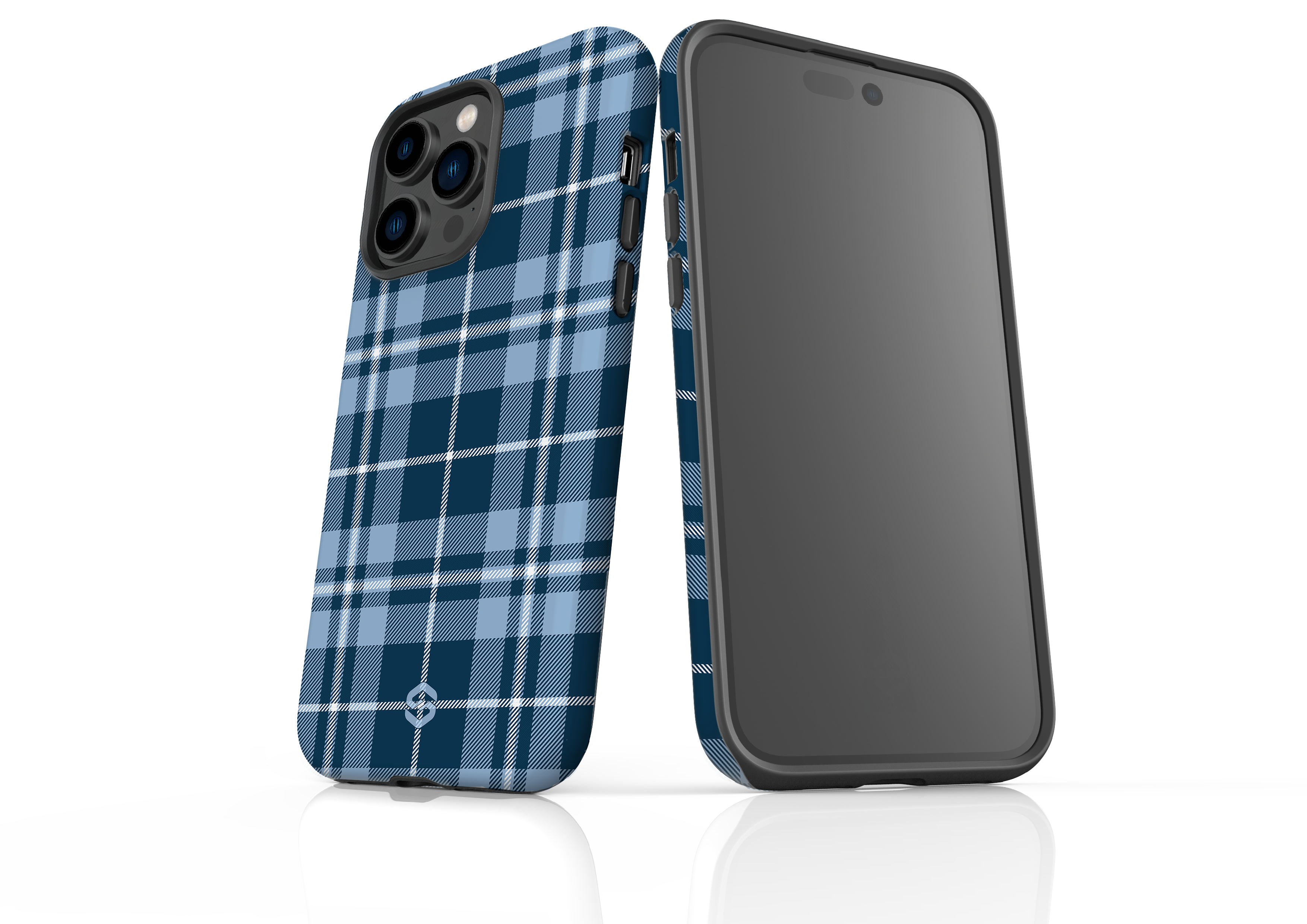 Denim Check Case - iPhone 14 Series