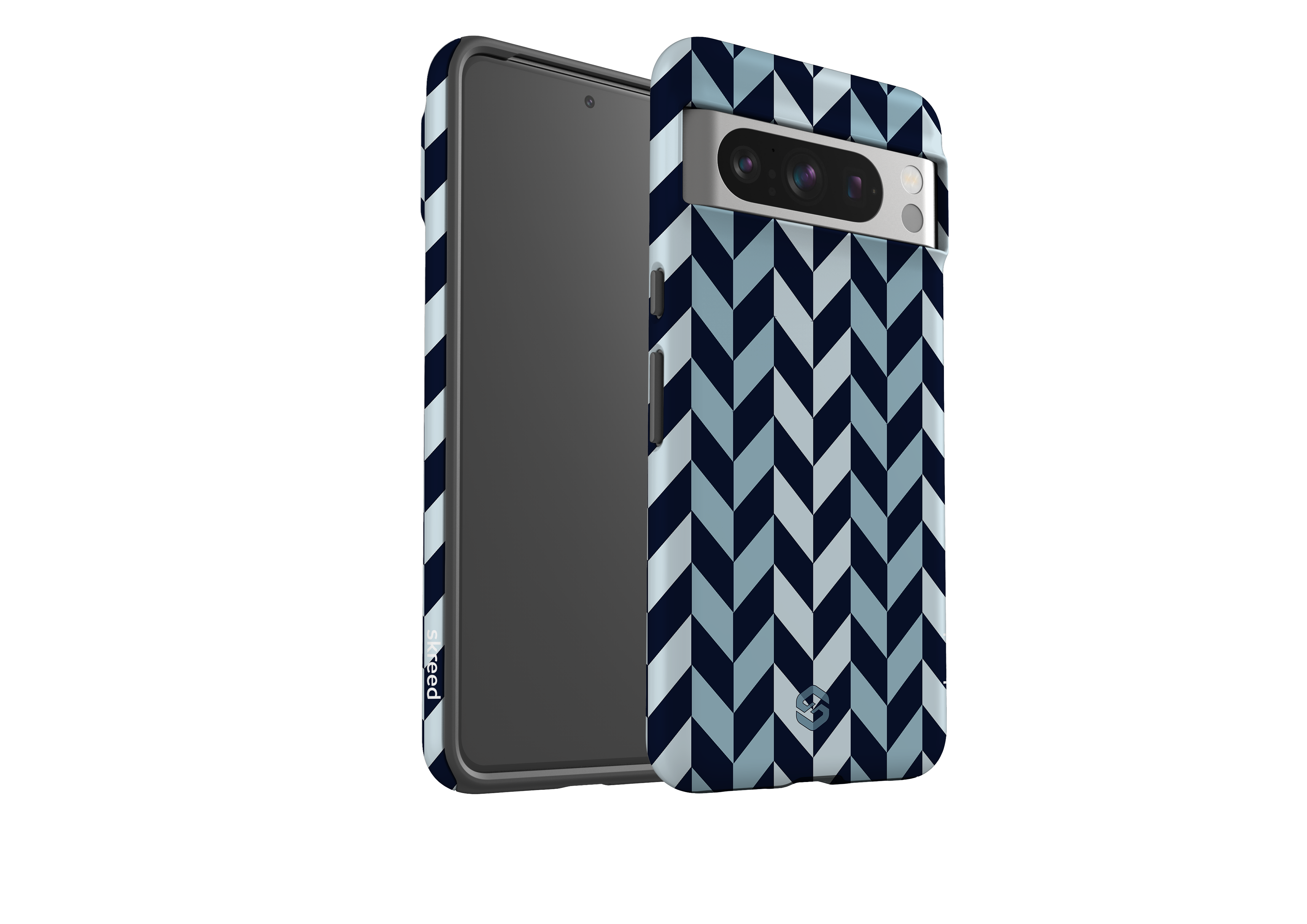 Chevron Navy Case - Google Pixel Series