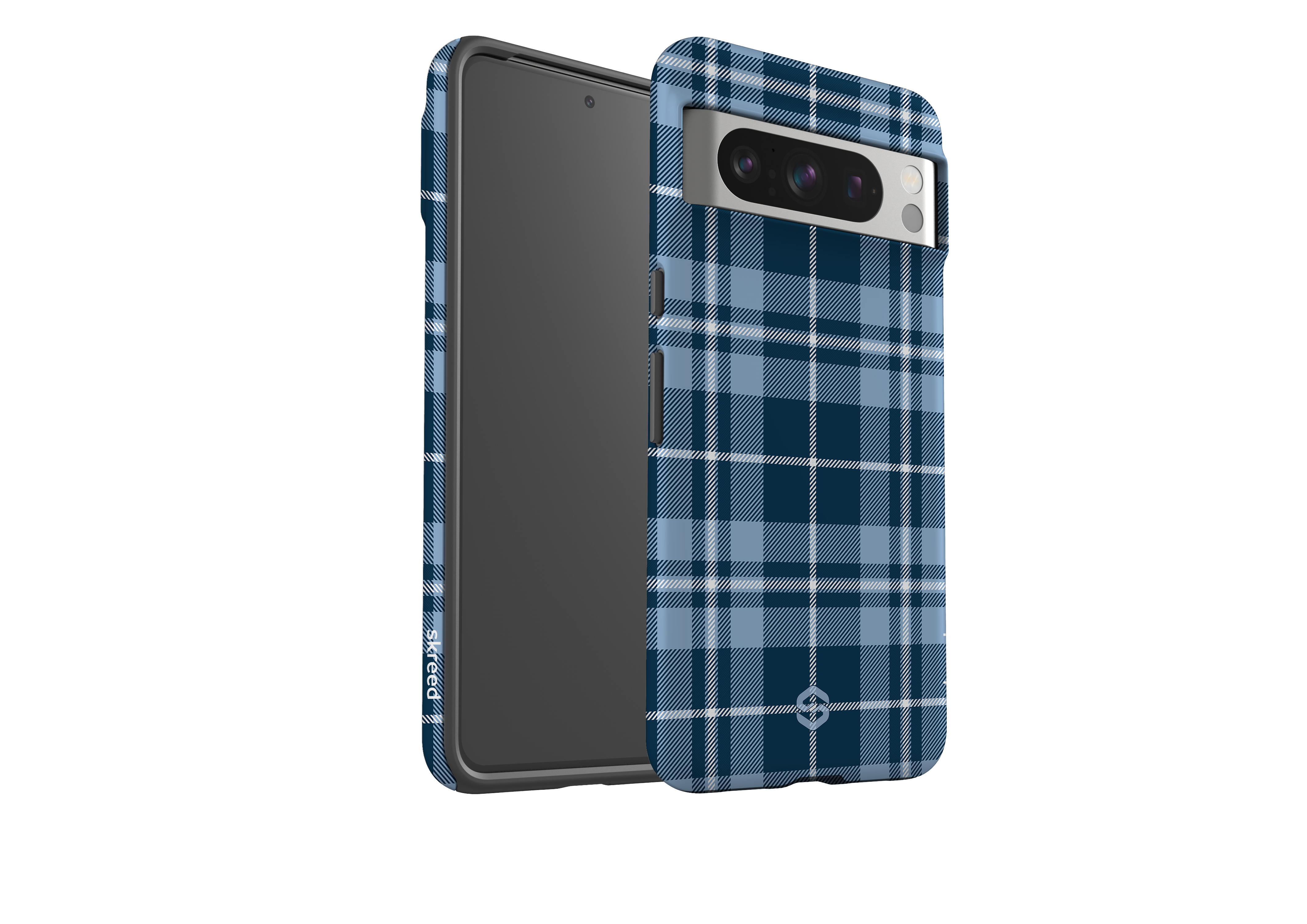 Denim Check Case - Google Pixel Series