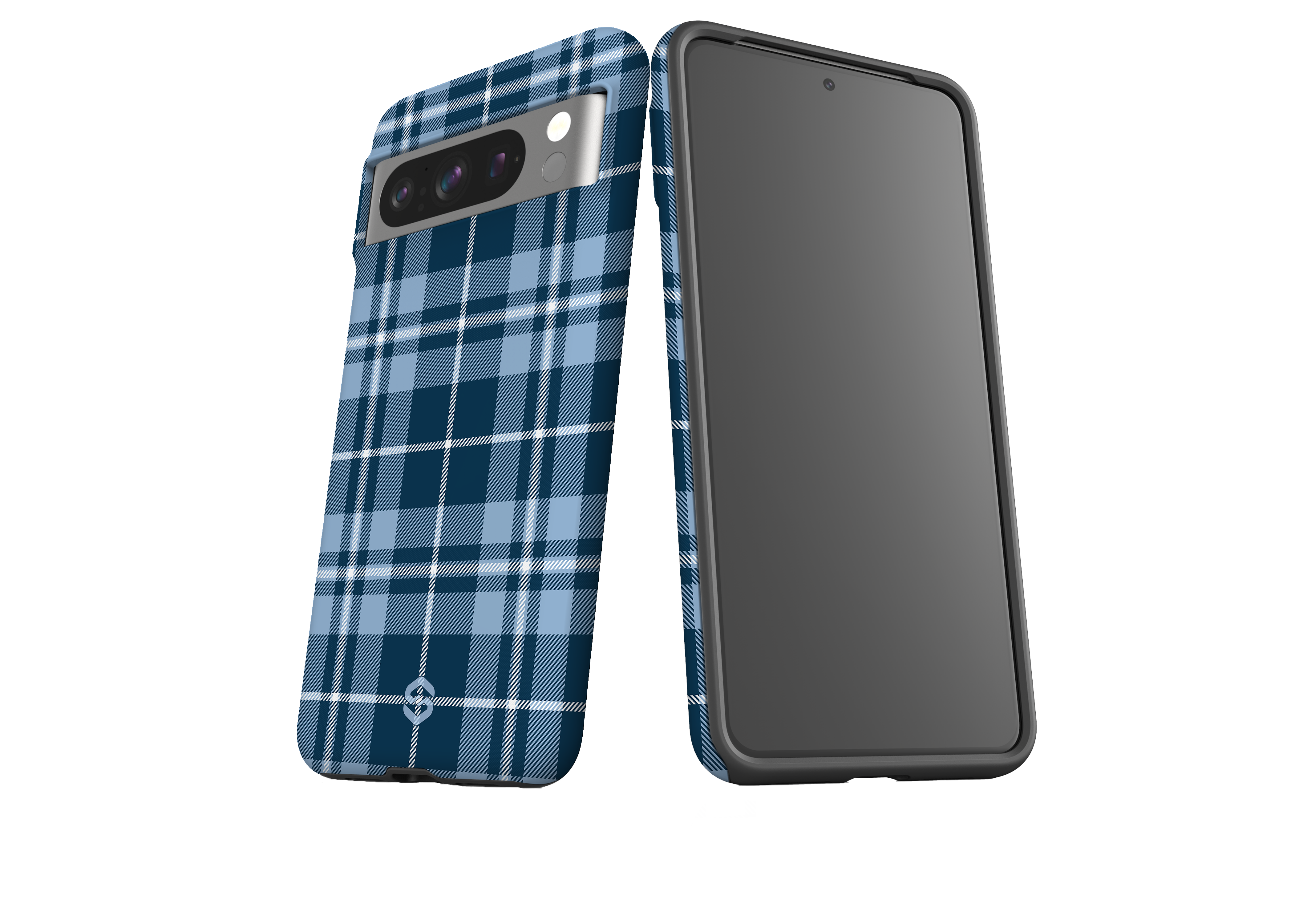 Denim Check Case - Google Pixel Series