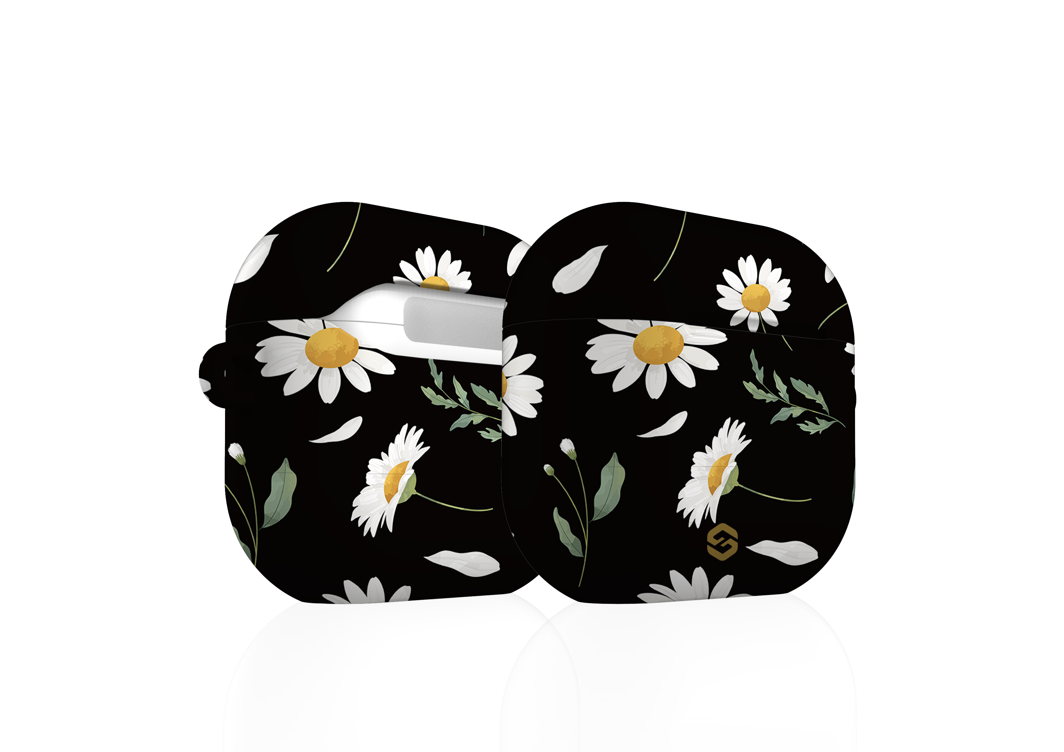 Midnight Daisies AirPods 4 Case