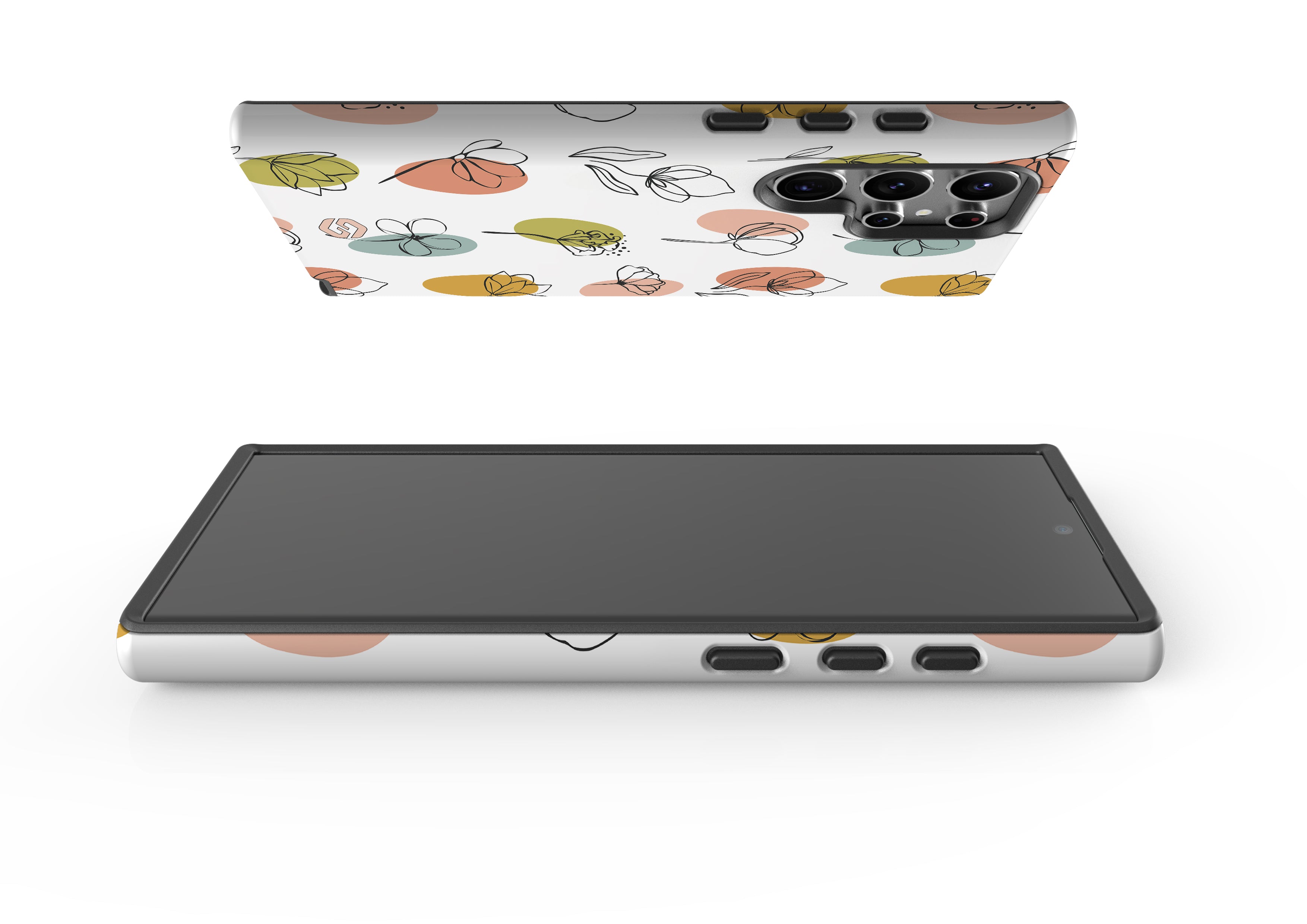 2025 お歳暮【公式】 - 人気ブランド Modern Flora Case - Samsung Galaxy S23 Series – zeosmobile.com 保存容器・ケース