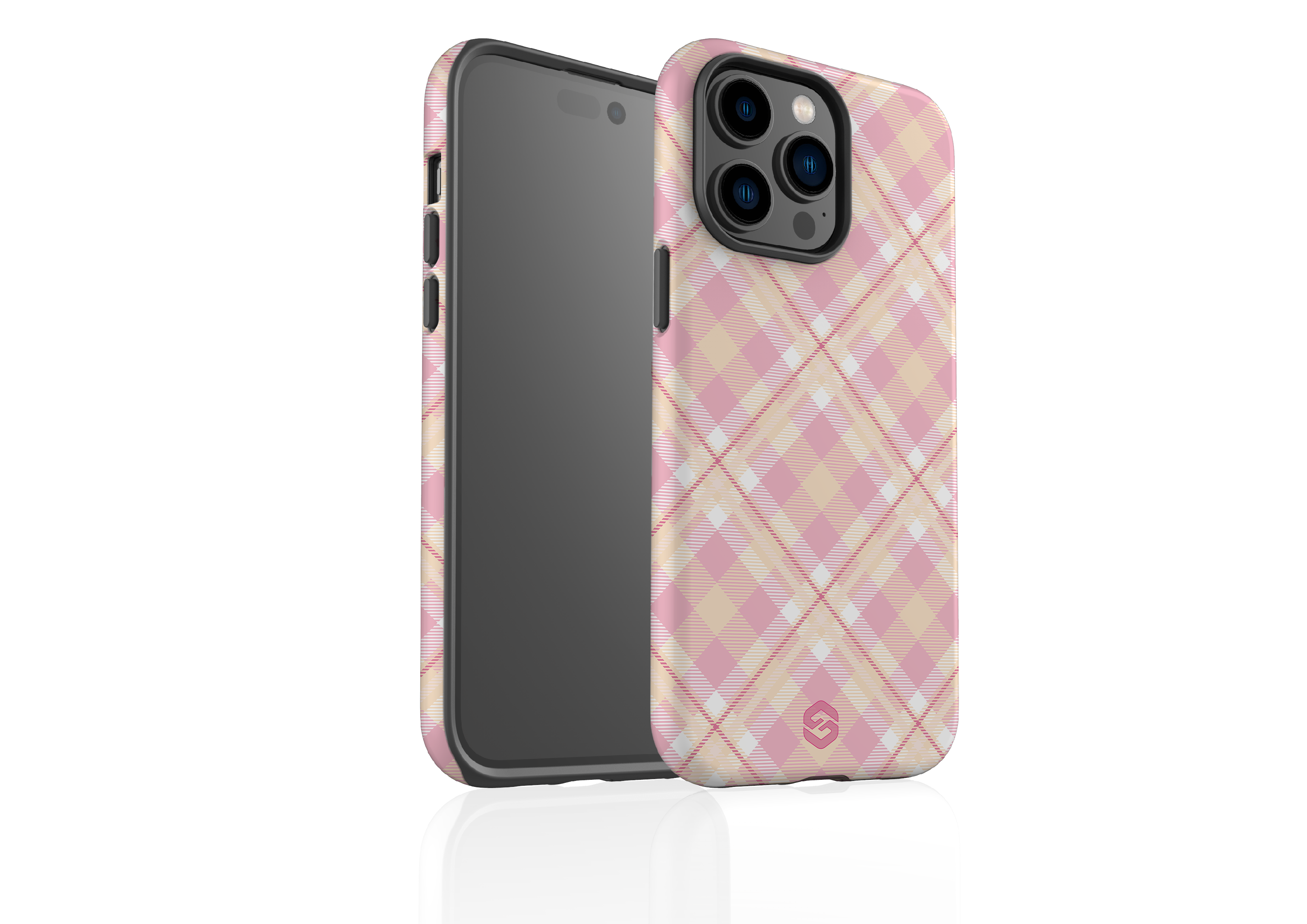 Pastel Check Case - iPhone 14 Series