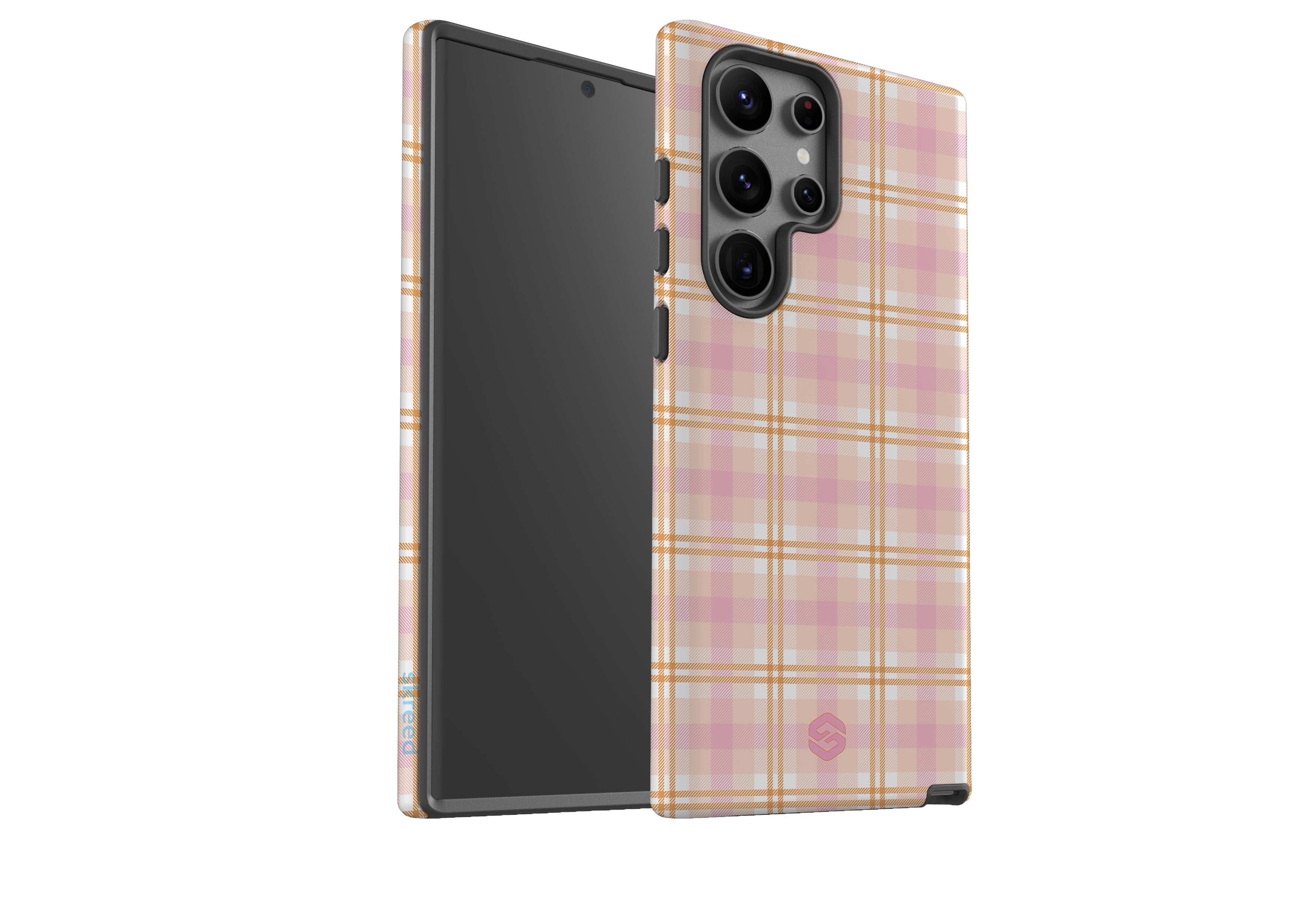 Beige Check Case - Samsung Galaxy S23 Series