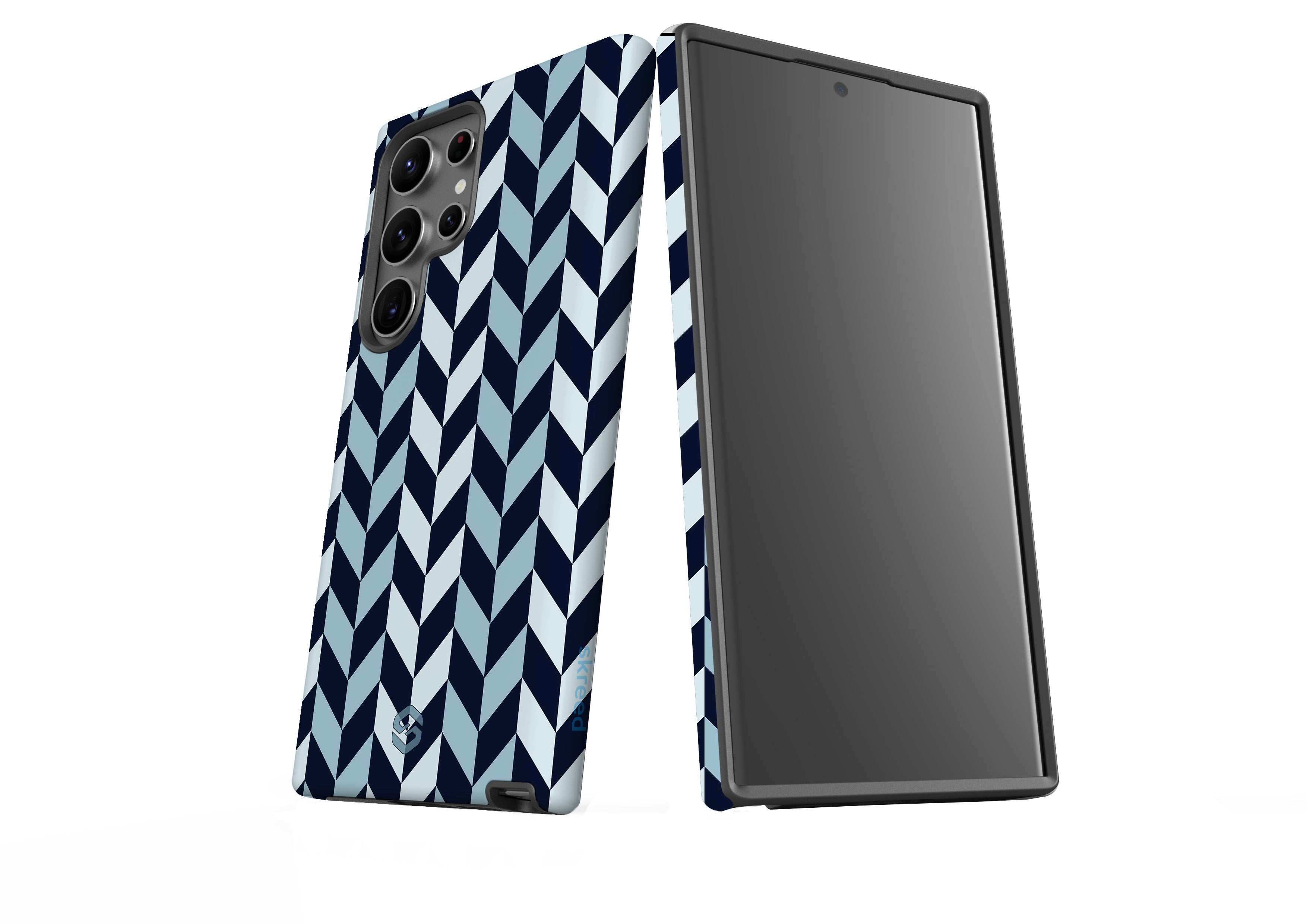 Chevron Navy Case - Samsung Galaxy S23 Series