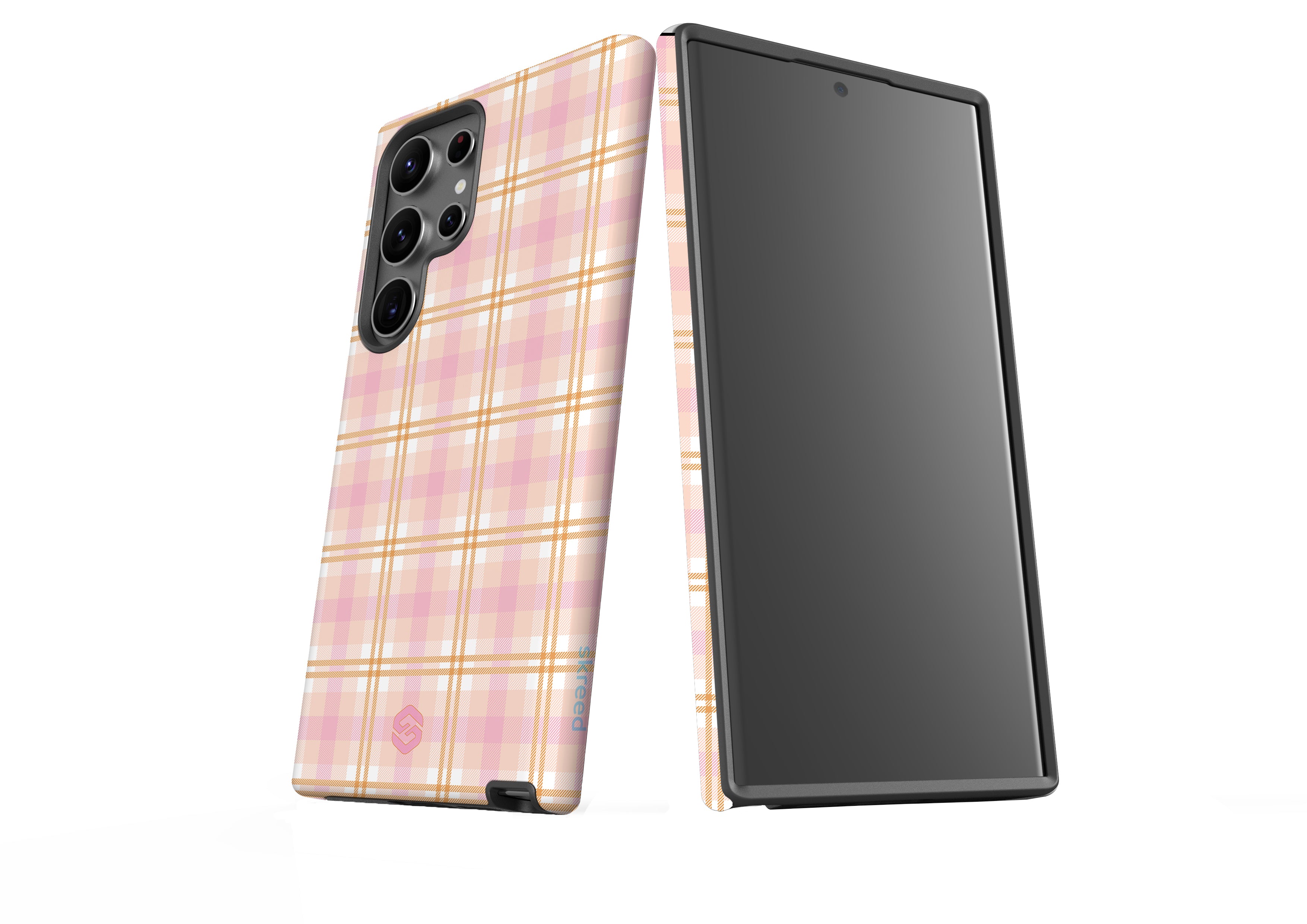Beige Check Case - Samsung Galaxy S23 Series