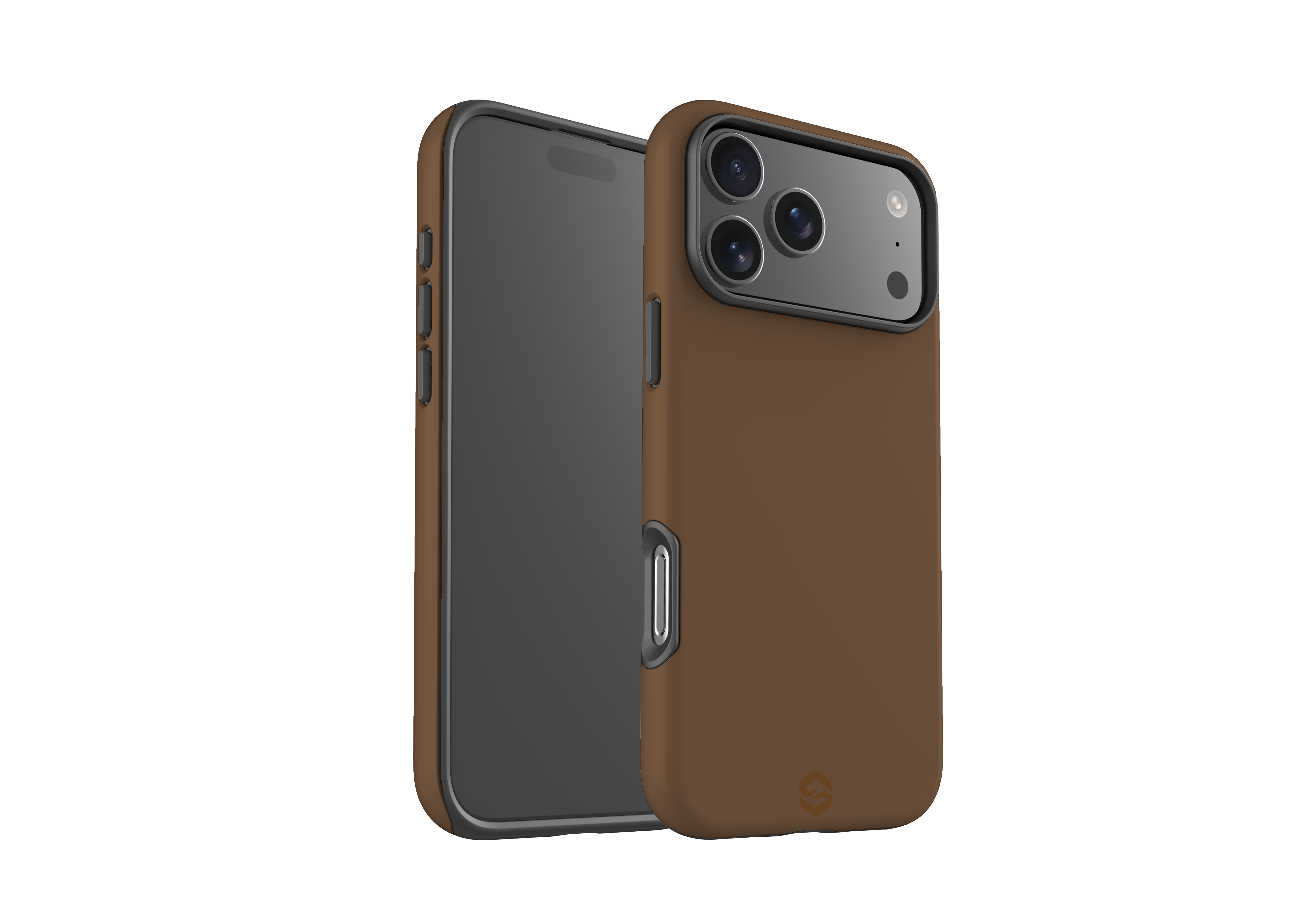 Basic Brown MagTough Case - iPhone 17 Series