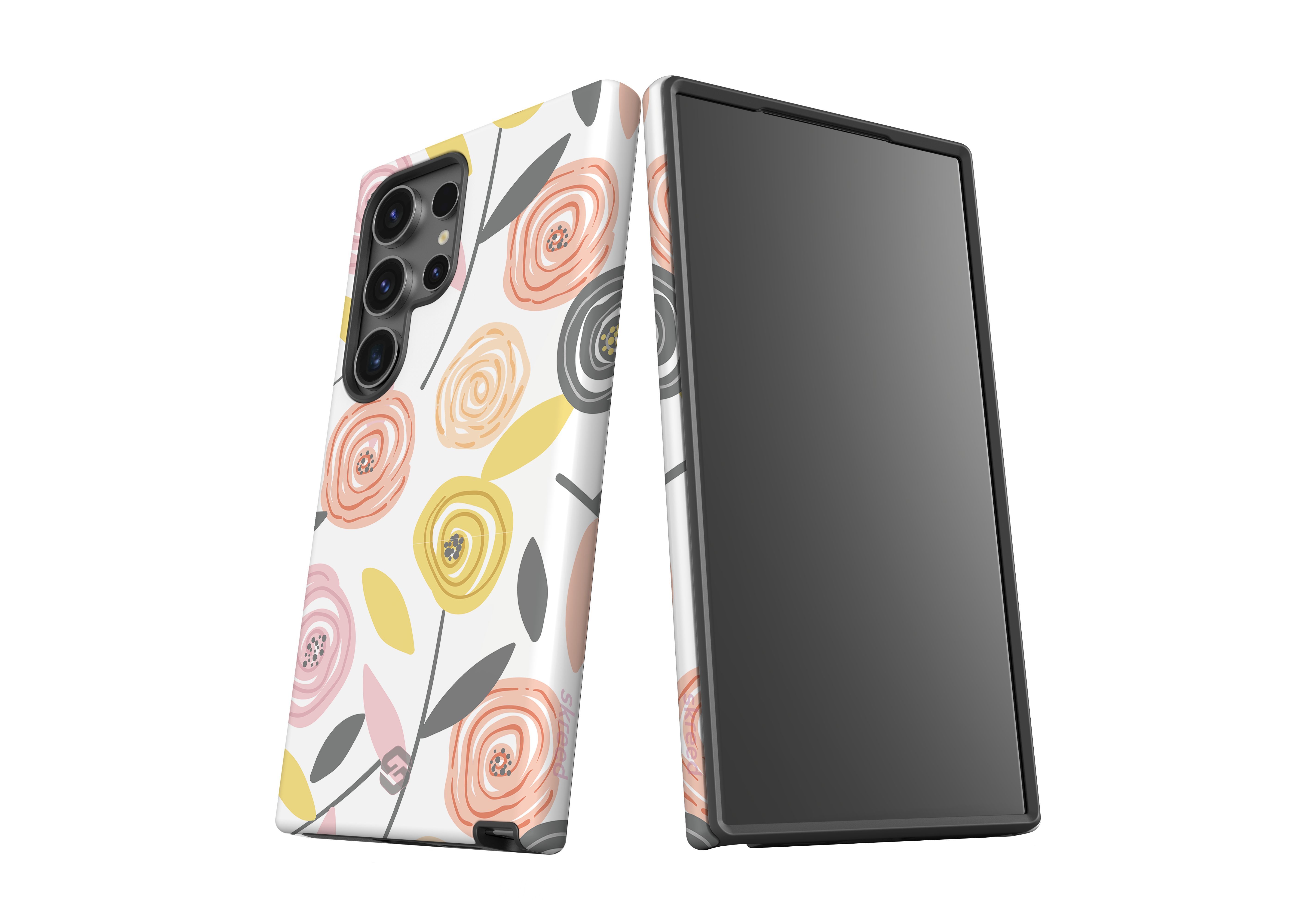 Peach Swirl Case - Samsung Galaxy S24 Series