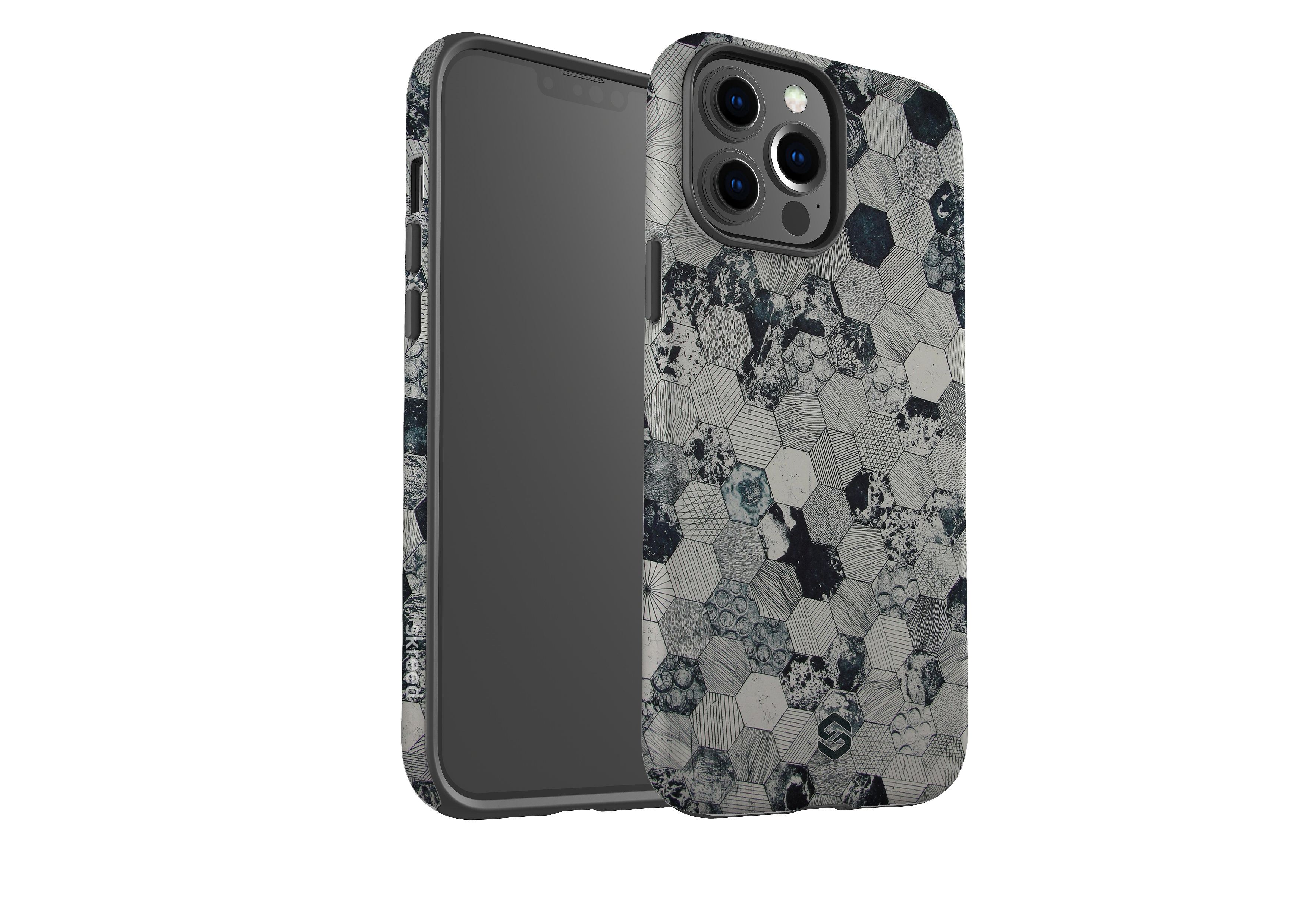 Monochrome Mosaic Case - iPhone 13 Series