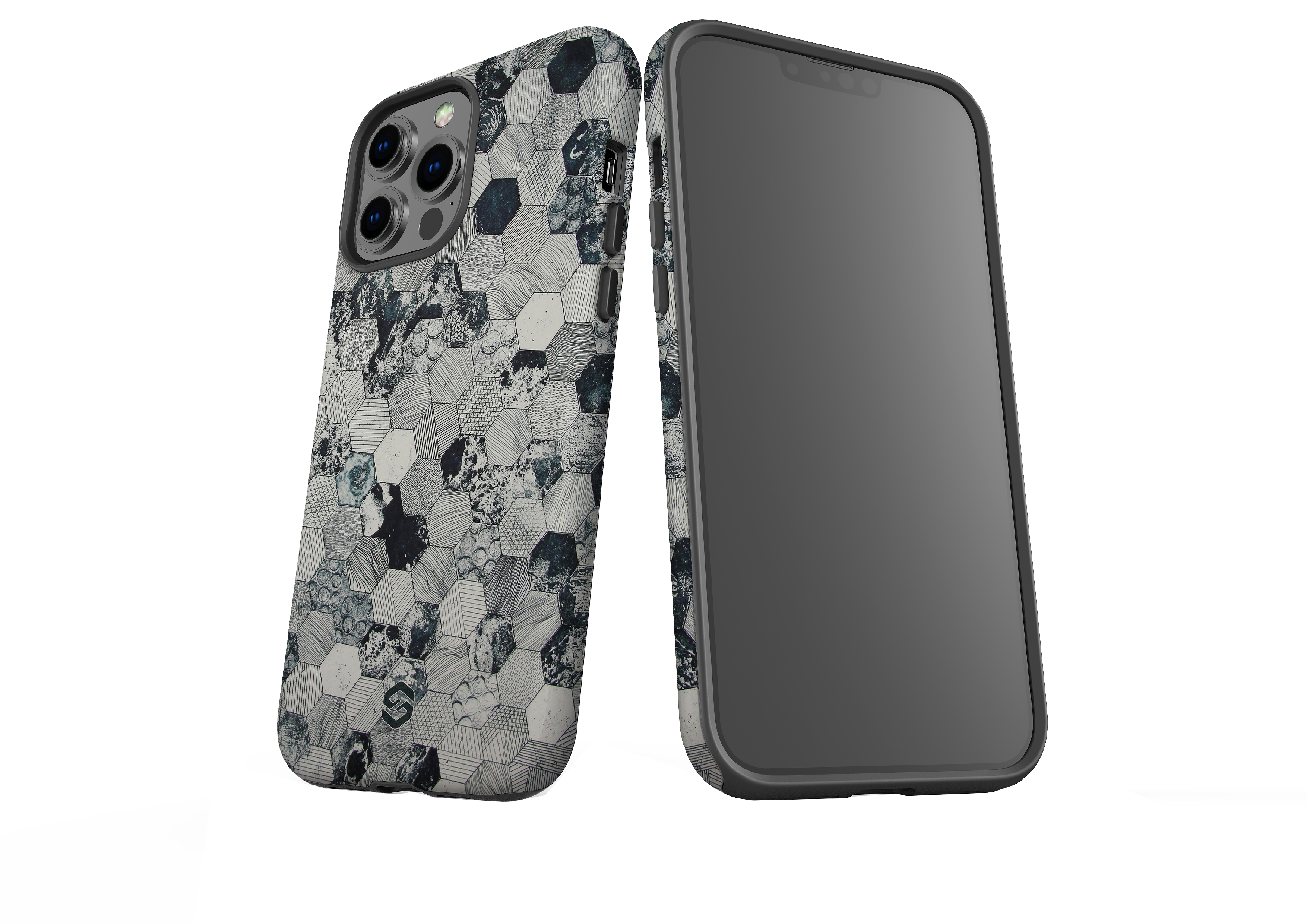 Monochrome Mosaic Case - iPhone 13 Series