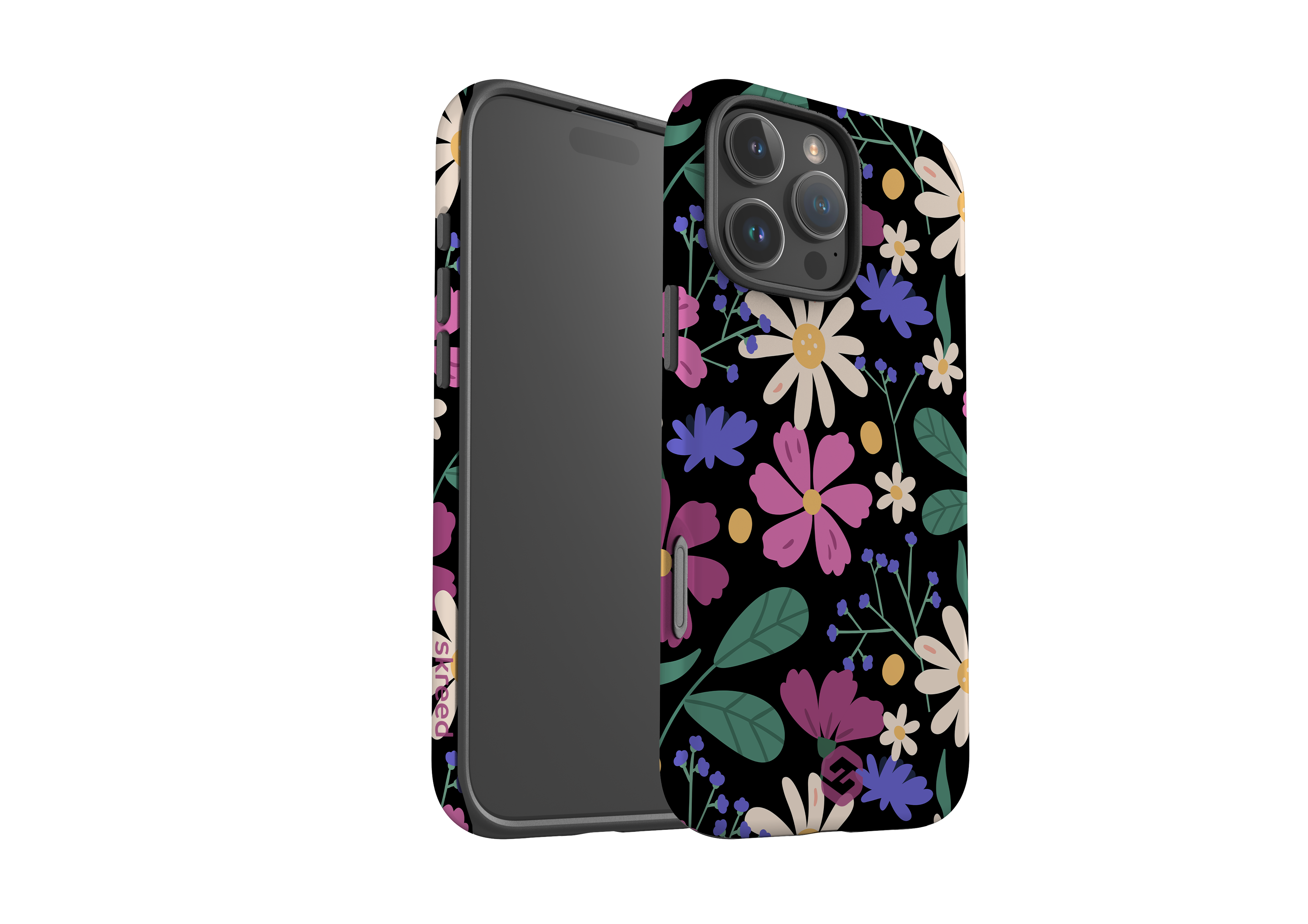 Midnight Bloom Case - iPhone 16 Series