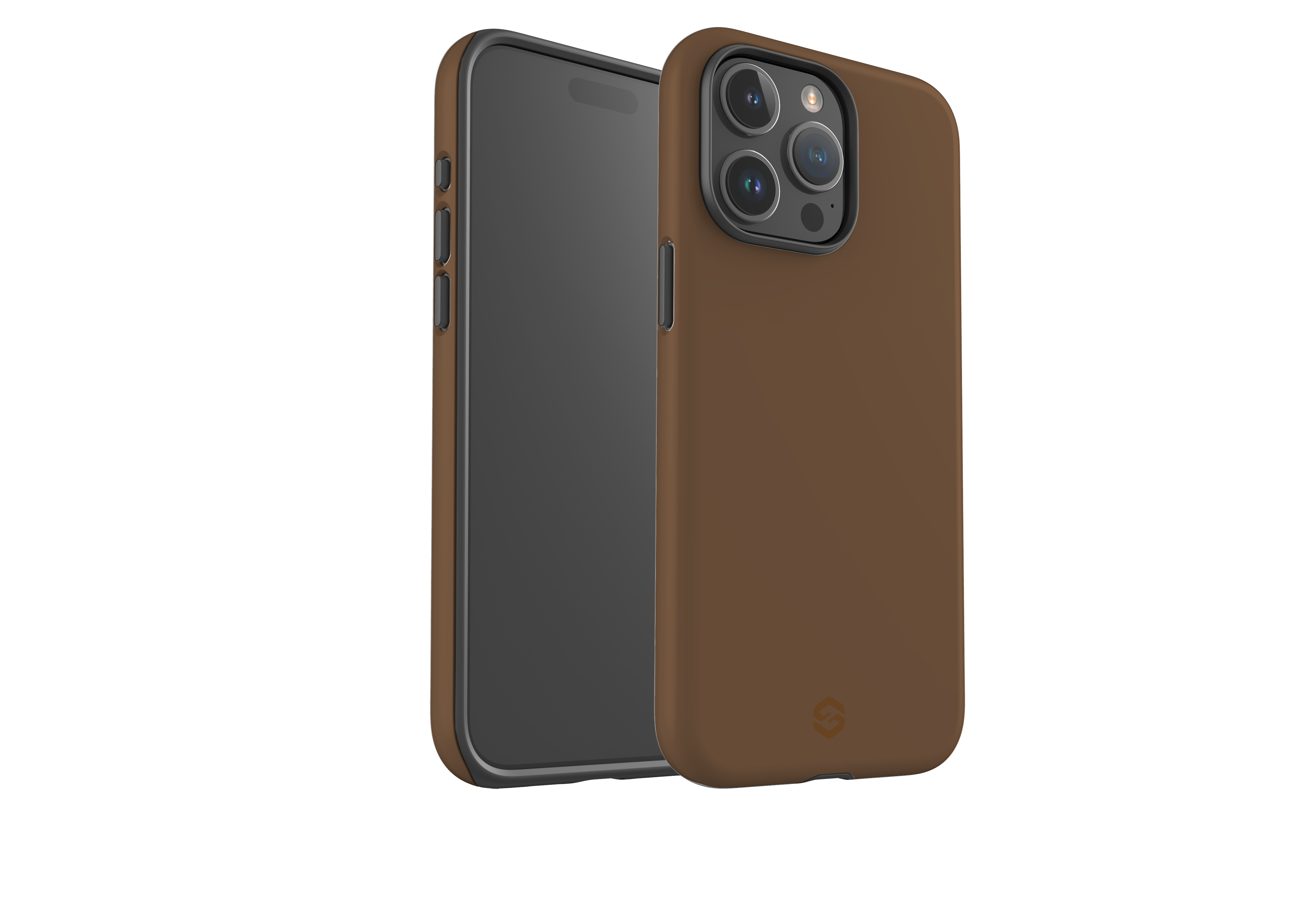 Basic Brown Case - iPhone 15 Series