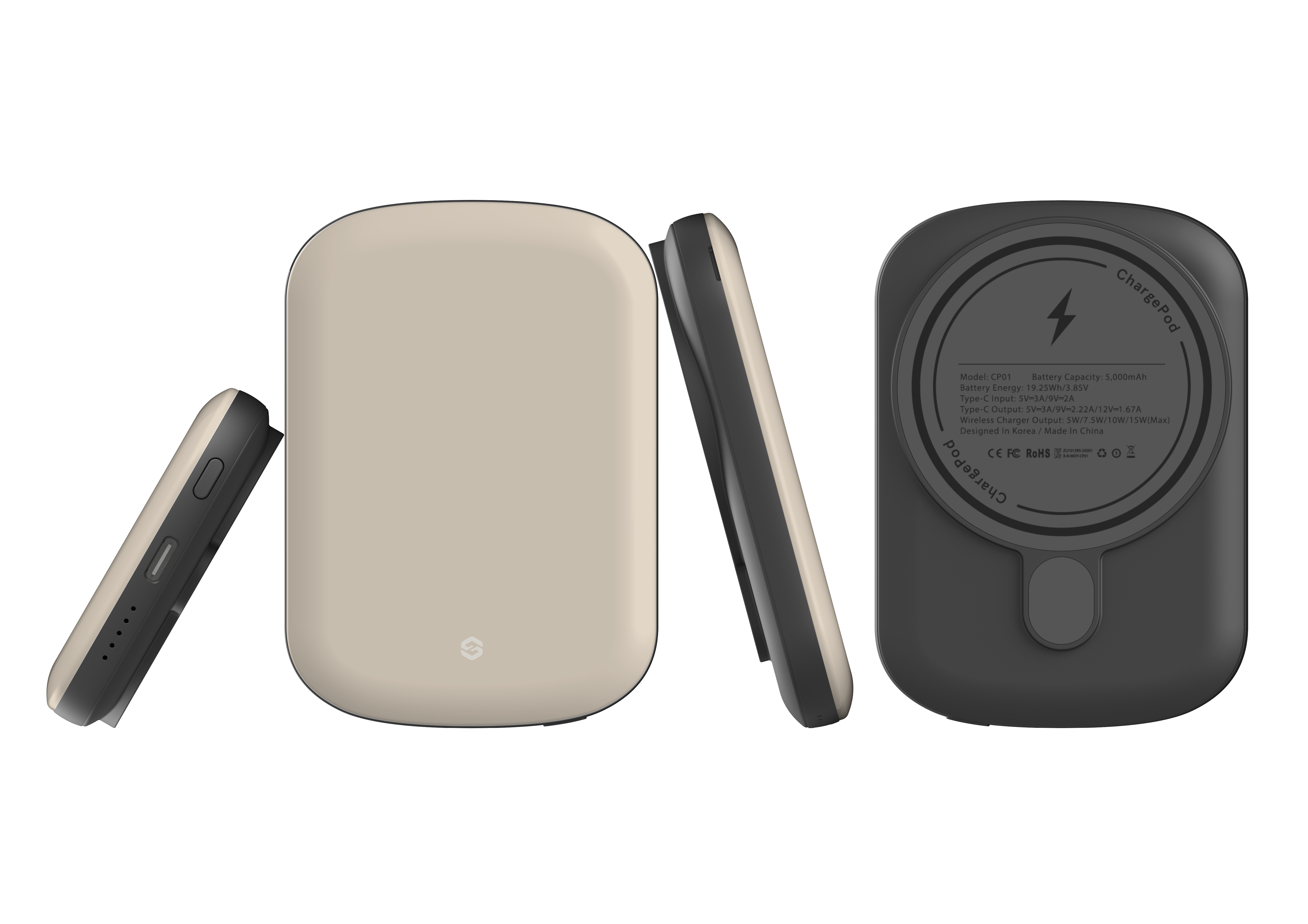 Frosty White MagSafe Power Bank
