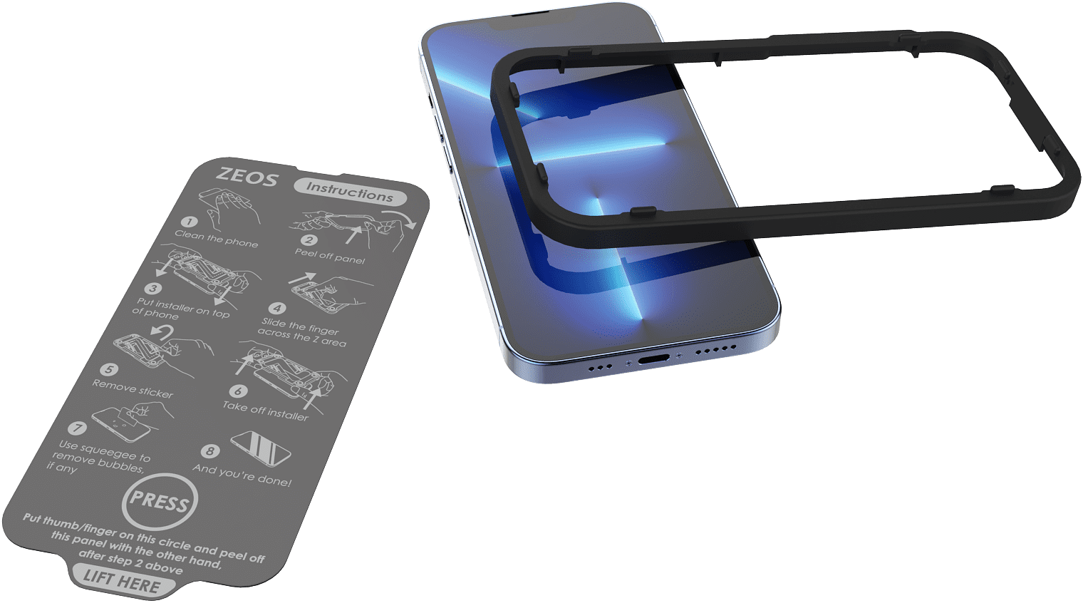 ClearDefence screen Protector for iPhone 13 Pro Max