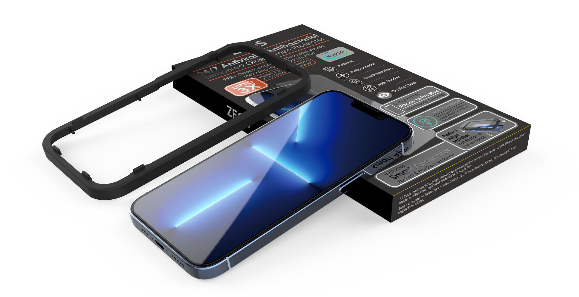 ClearDefence Screen Protector for iPhone 13/13 Pro