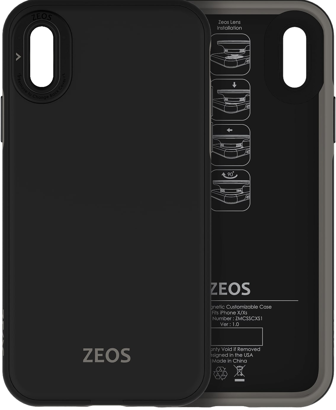 ZEOS 3 in 1 Battery Case for iPhone SE - Zeosmobile.com