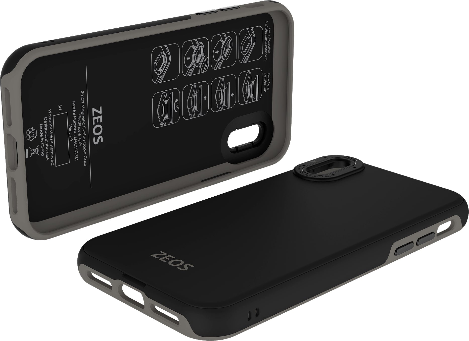 ZEOS 3 in 1 Battery Case for iPhone SE