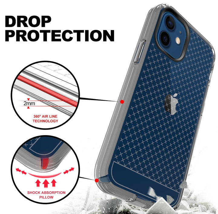 Heavy-duty clear case for iPhone 12 Pro