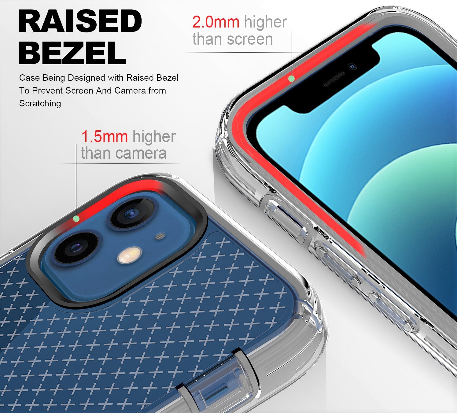 ZEOS Klarity-XT Clear Case for iPhone 12 Mini