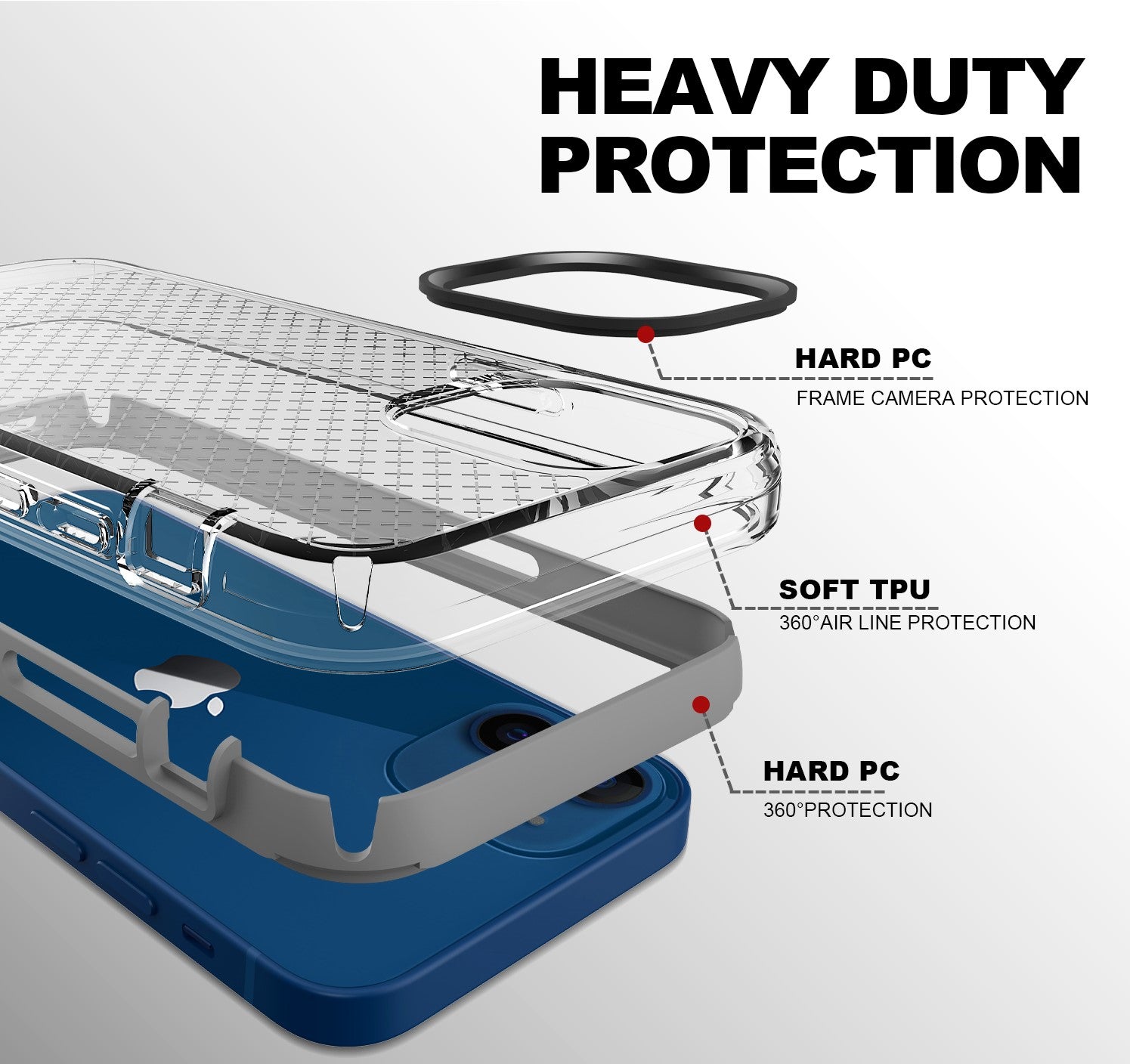 ZEOS Klarity-XT Clear Case for iPhone 12 Pro