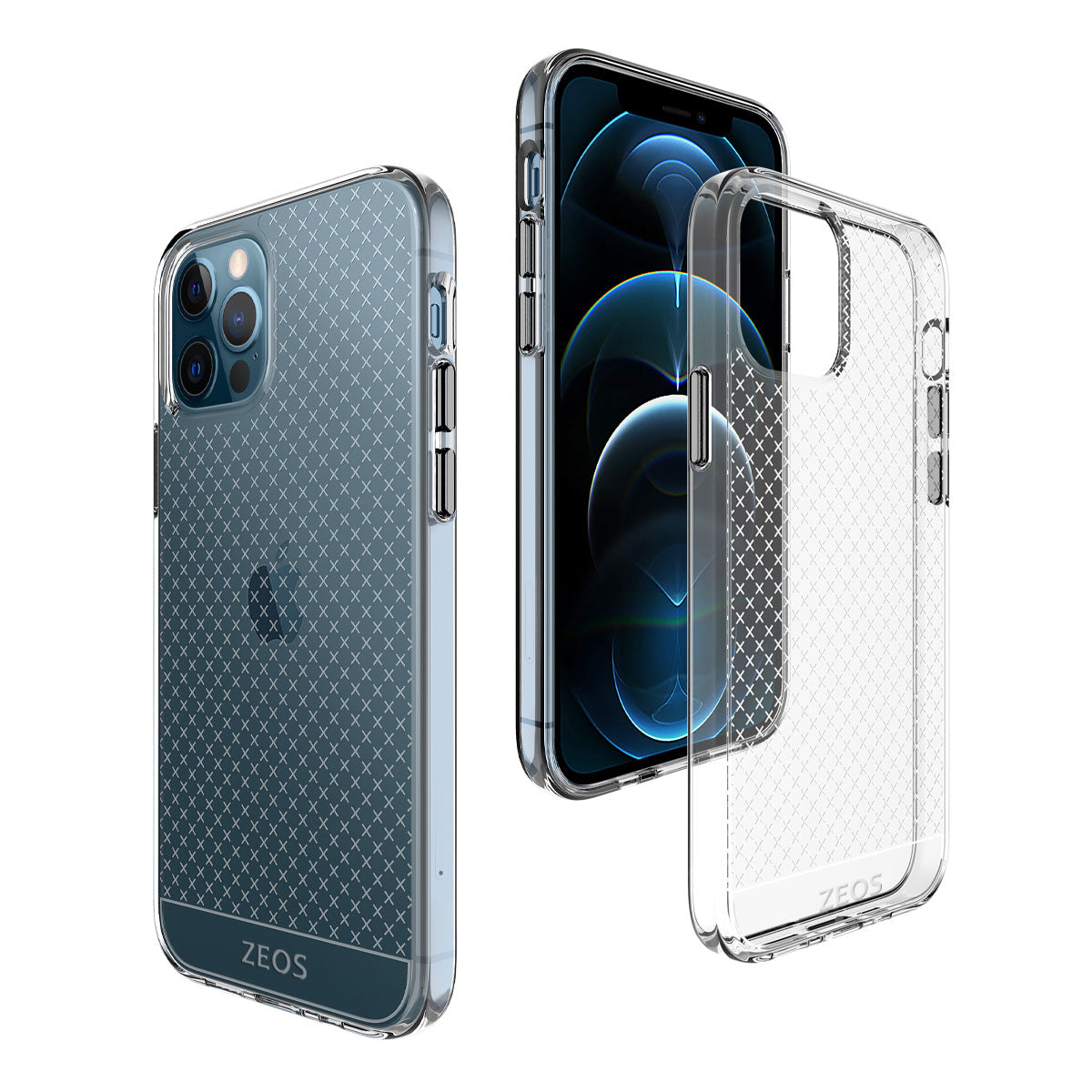 ZEOS KLARITY-X Clear CASE for iPhone 13 Pro