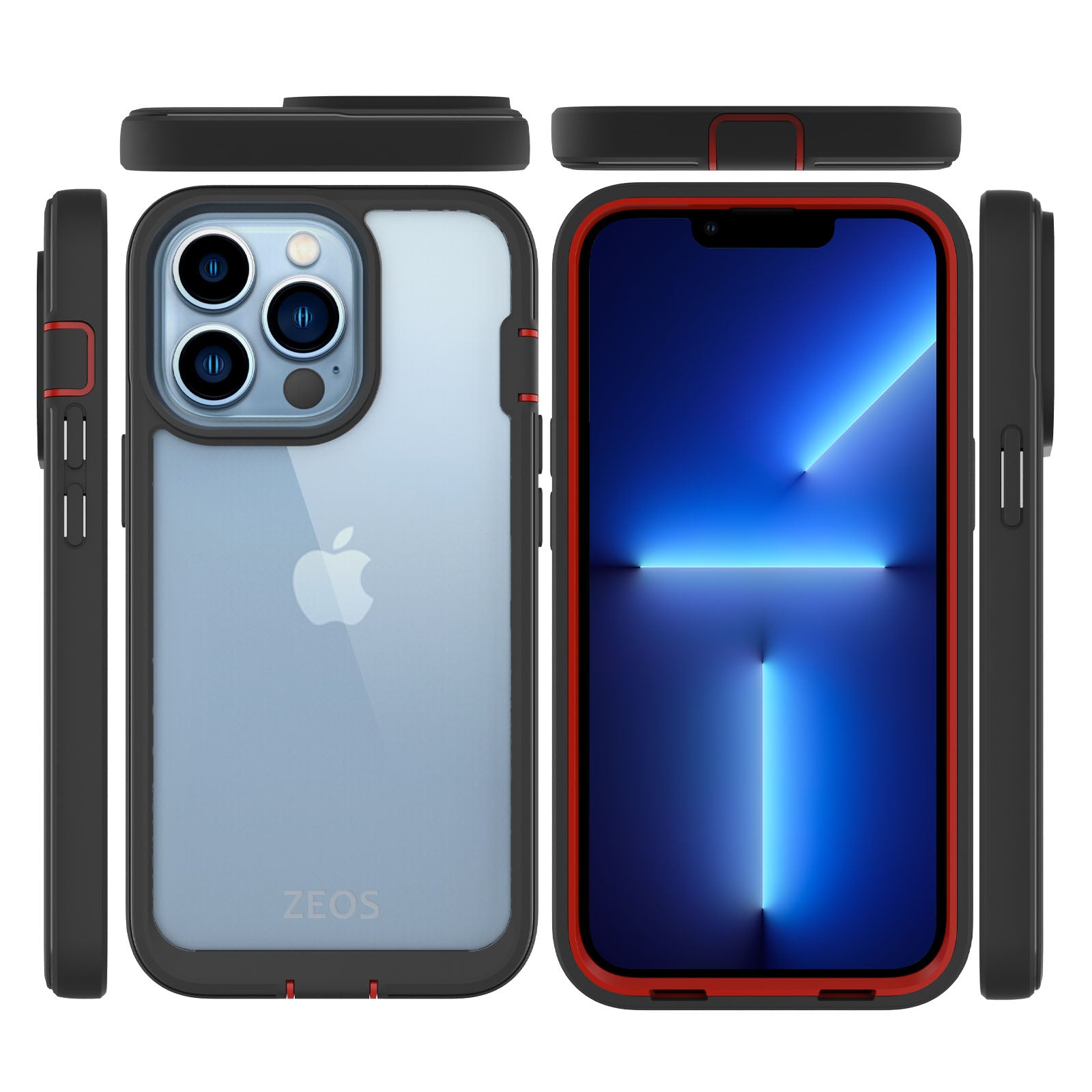 ZEOS Terrain Clear Case for iPhone 13 Pro