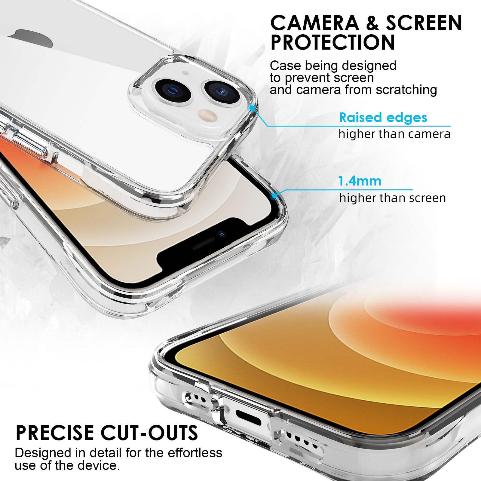 ZEOS KLARITY Clear CASE for iPhone 13