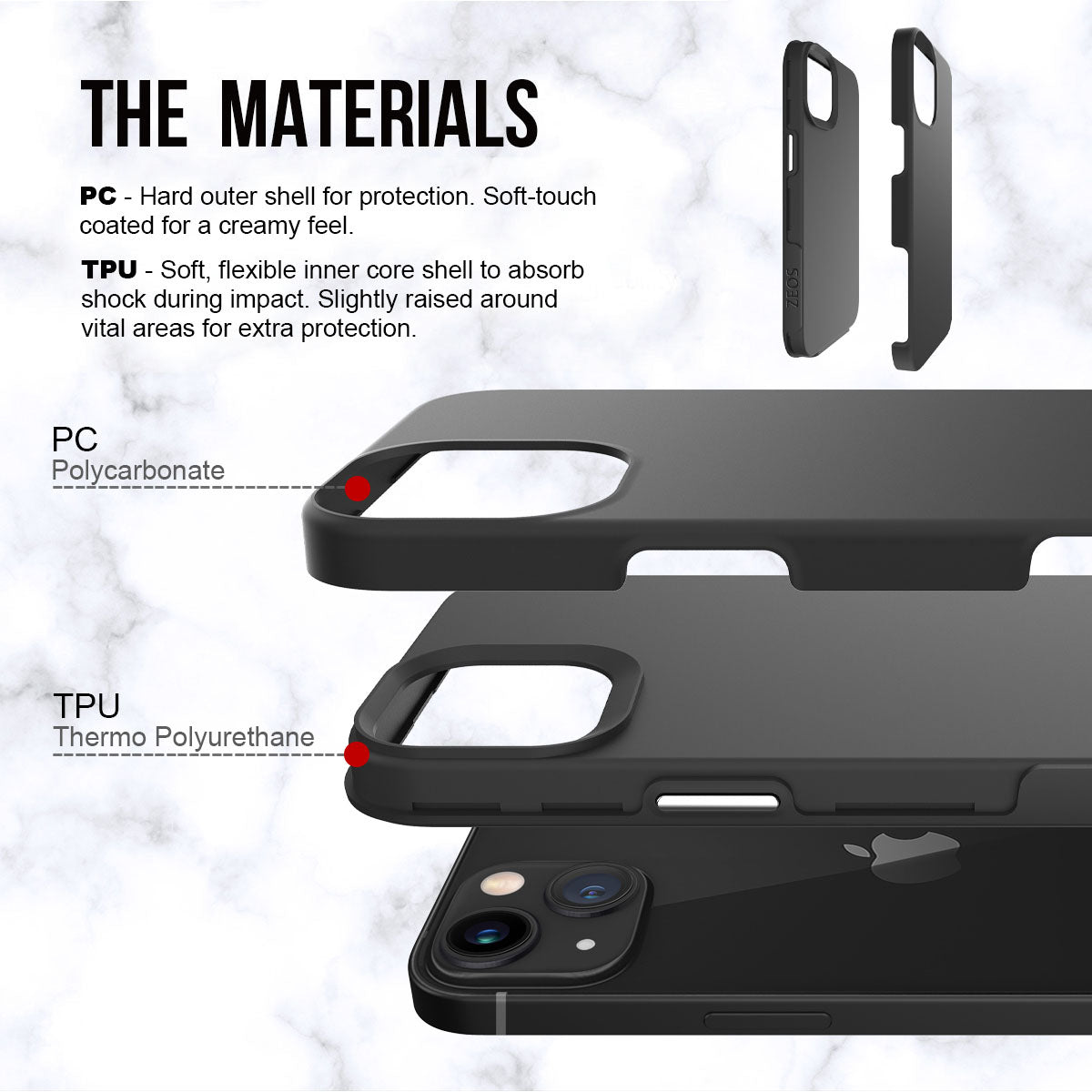 ZEOS Pulse Fusion case for iPhone 13