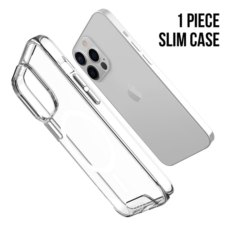 ZEOS KLARITY-MS Magnetic Protective Clear CASE for  iPhone 13 Pro - Zeosmobile.com