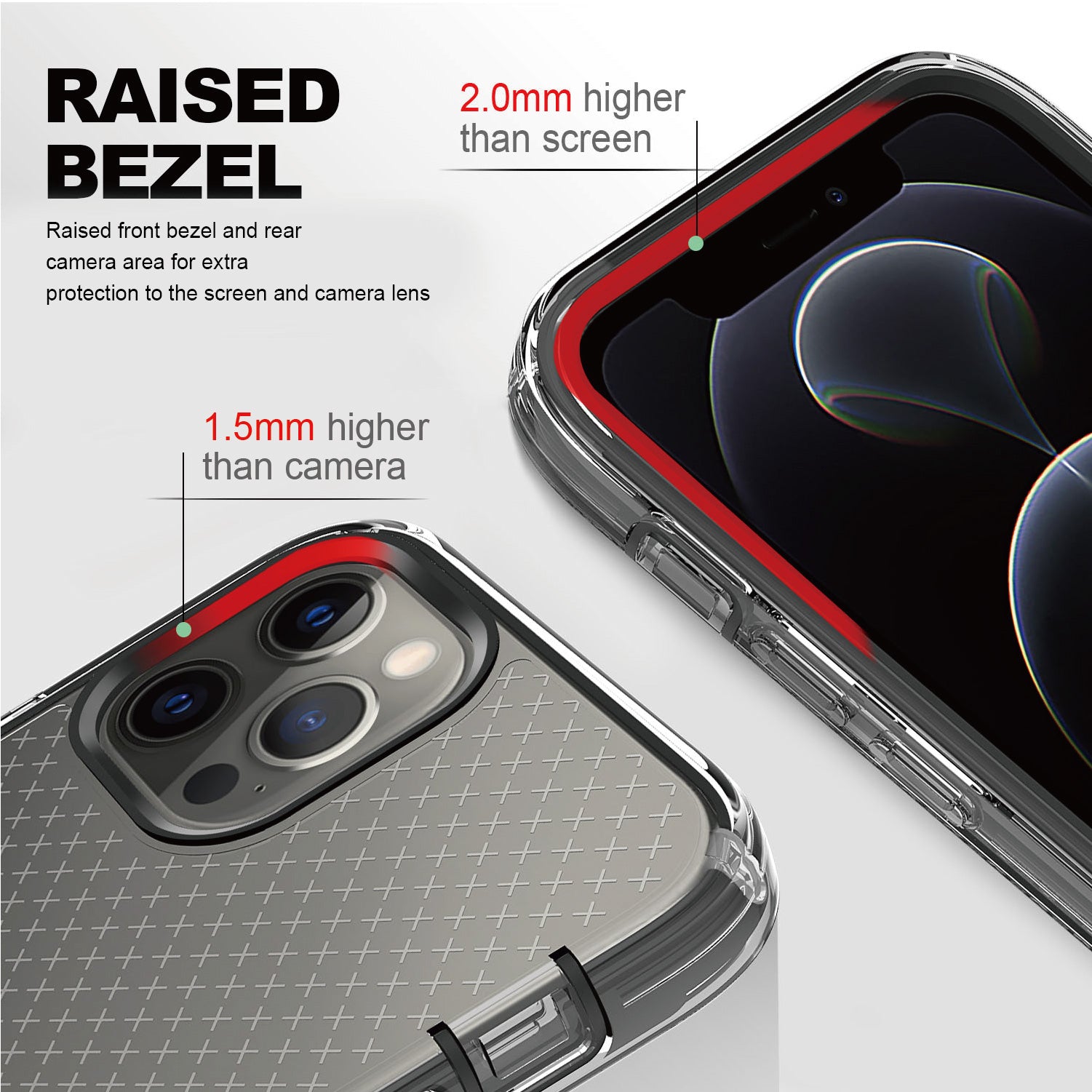 ZEOS Klarity-XT Clear Case for iPhone 13 Pro
