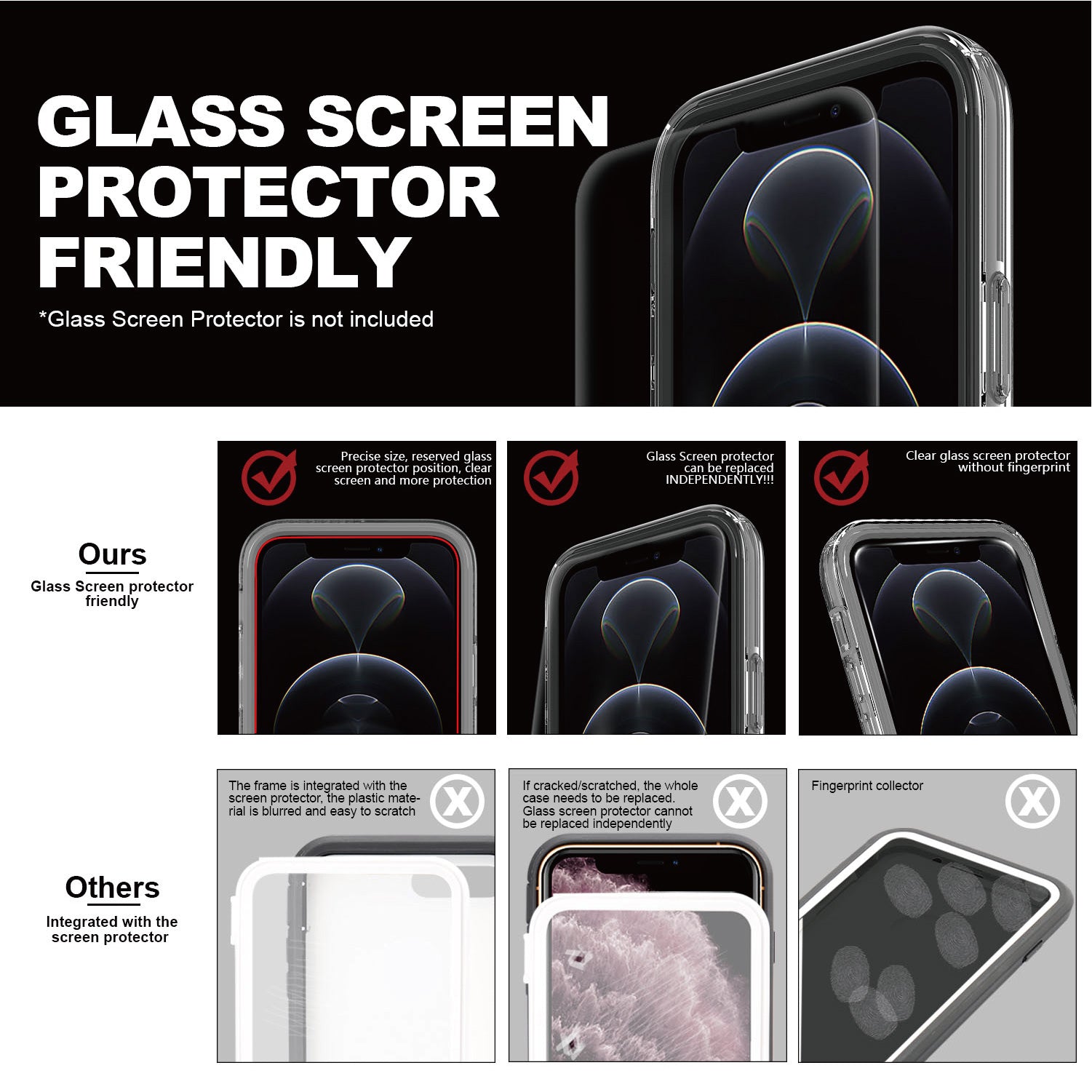 ZEOS Klarity-XT Clear Case for iPhone 13 Pro