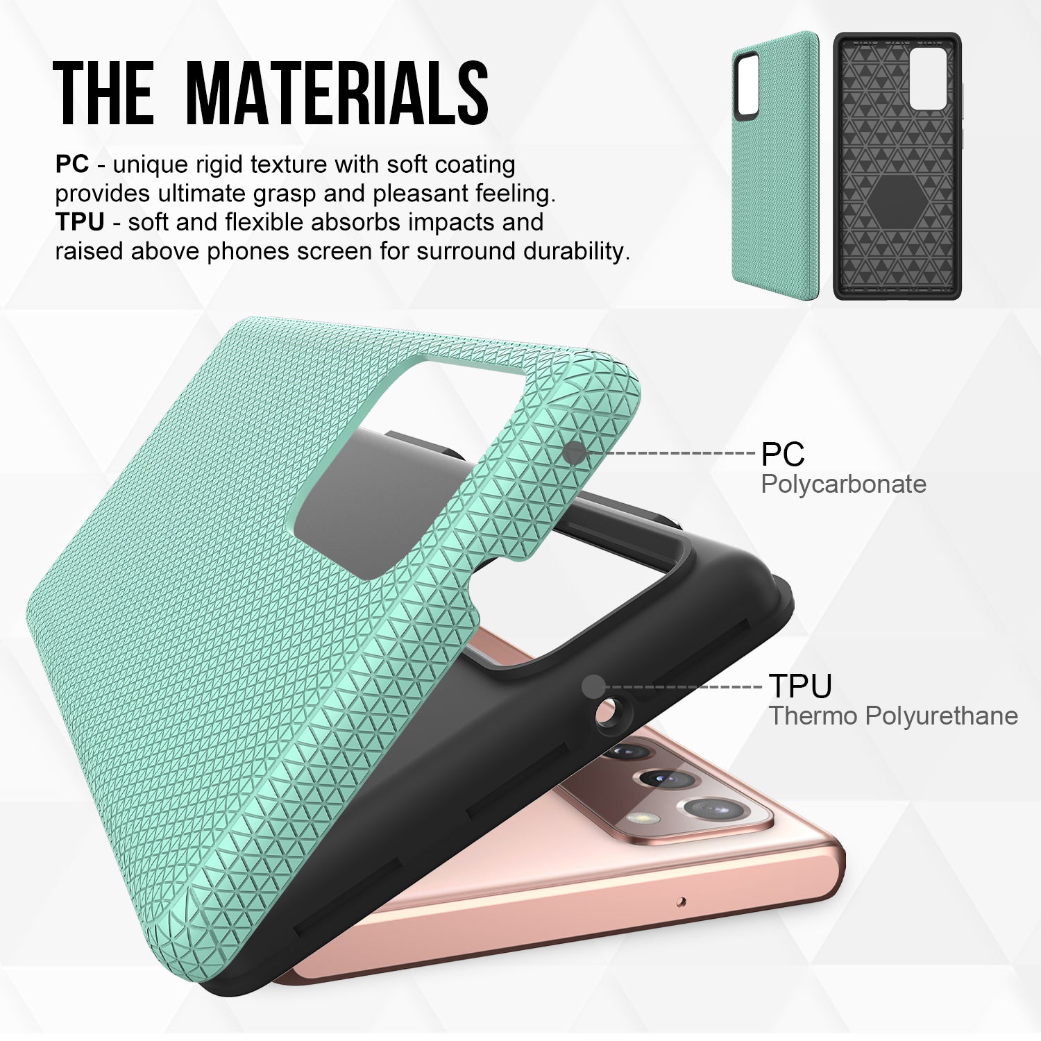 ZEOS Sphinx Dual Layer Case for Samsung Galaxy Note 20