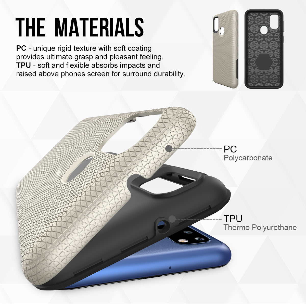 ZEOS Sphinx Dual Layer Case for Samsung Galaxy M30s