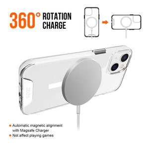 ZEOS KLARITY-MS Magnetic Protective Clear CASE for iPhone 13 - Zeosmobile.com